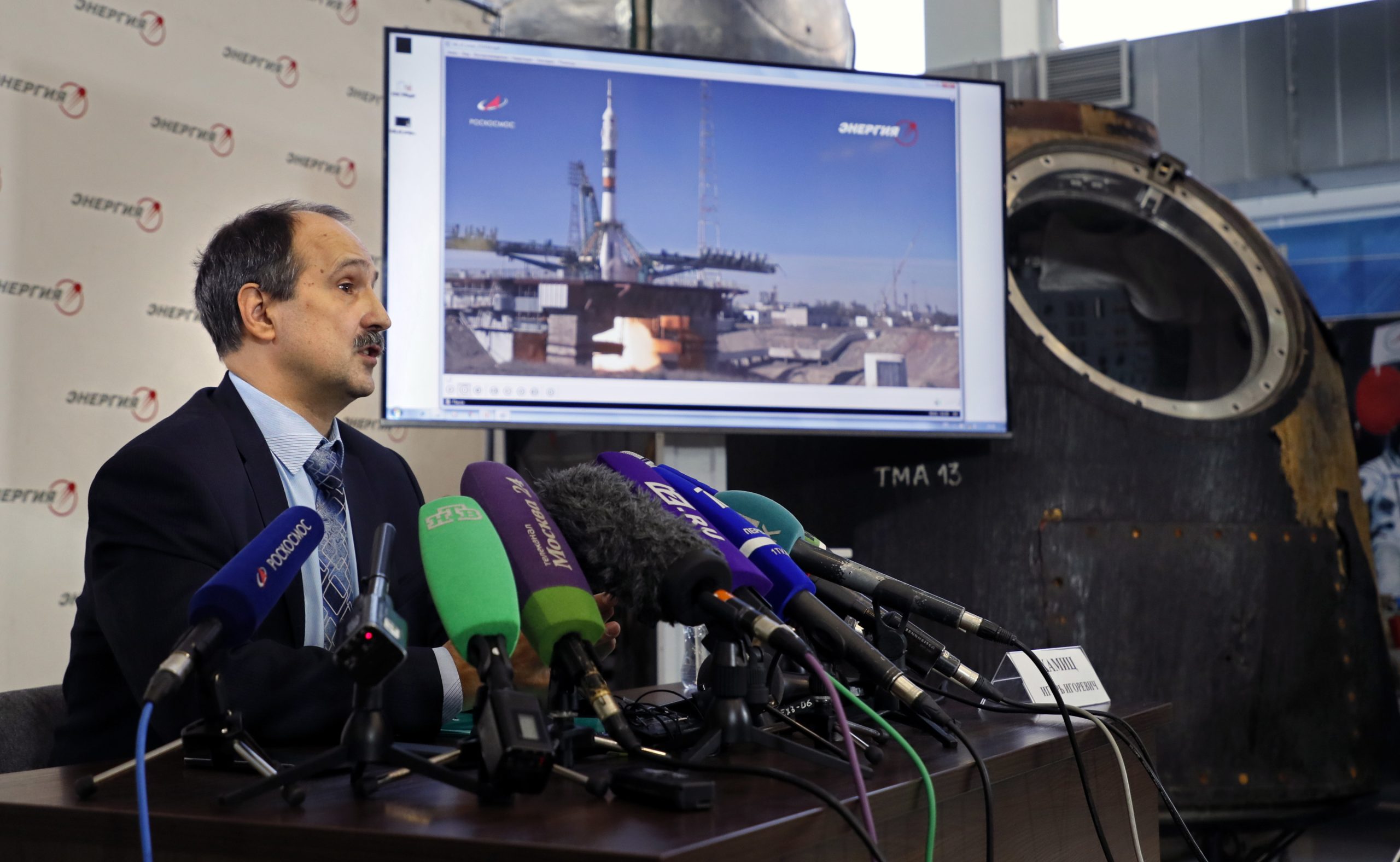 Sensor danificado na origem do incidente com nave espacial russa Soyuz