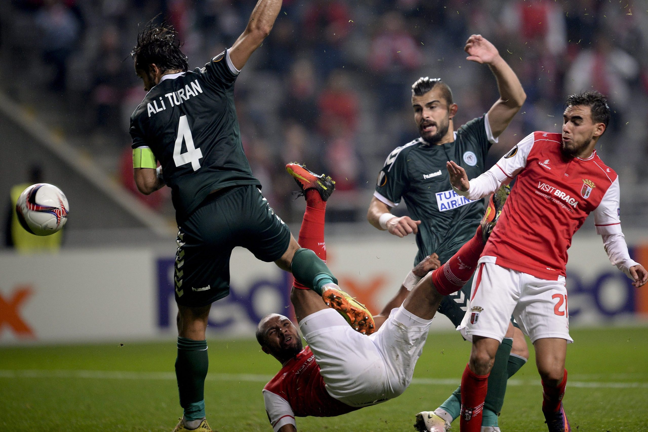 Sporting de Braga vence Konyaspor e ascende ao 2º lugar do grupo