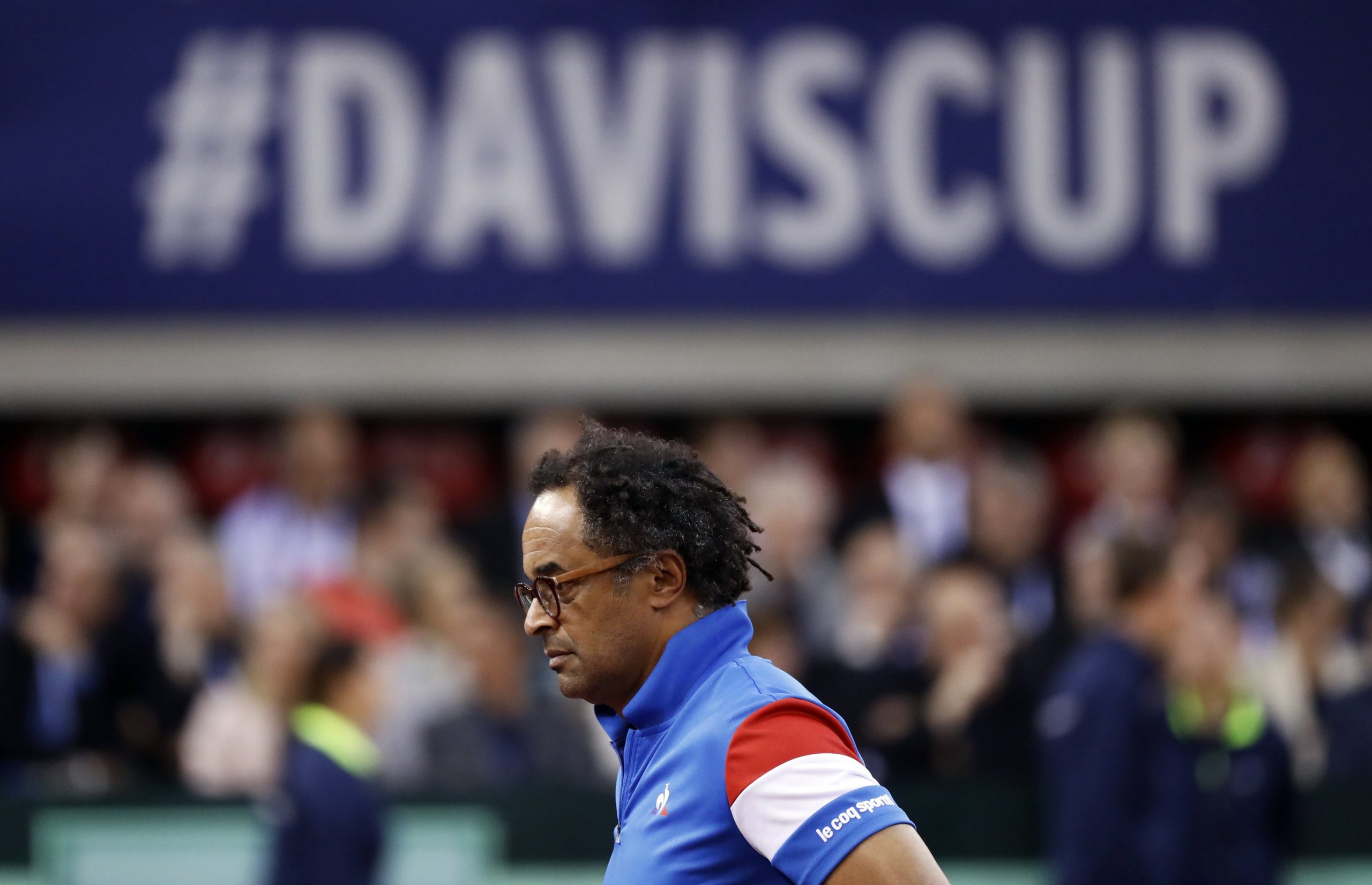 Yannick Noah distinguido pelo seu contributo no desenvolvimento da Taça Davis