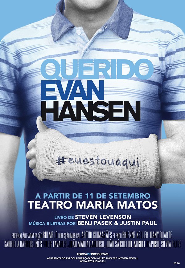 ‘Dear Evan Hansen’ está prestes a chegar ao Teatro Maria Matos no início da temporada