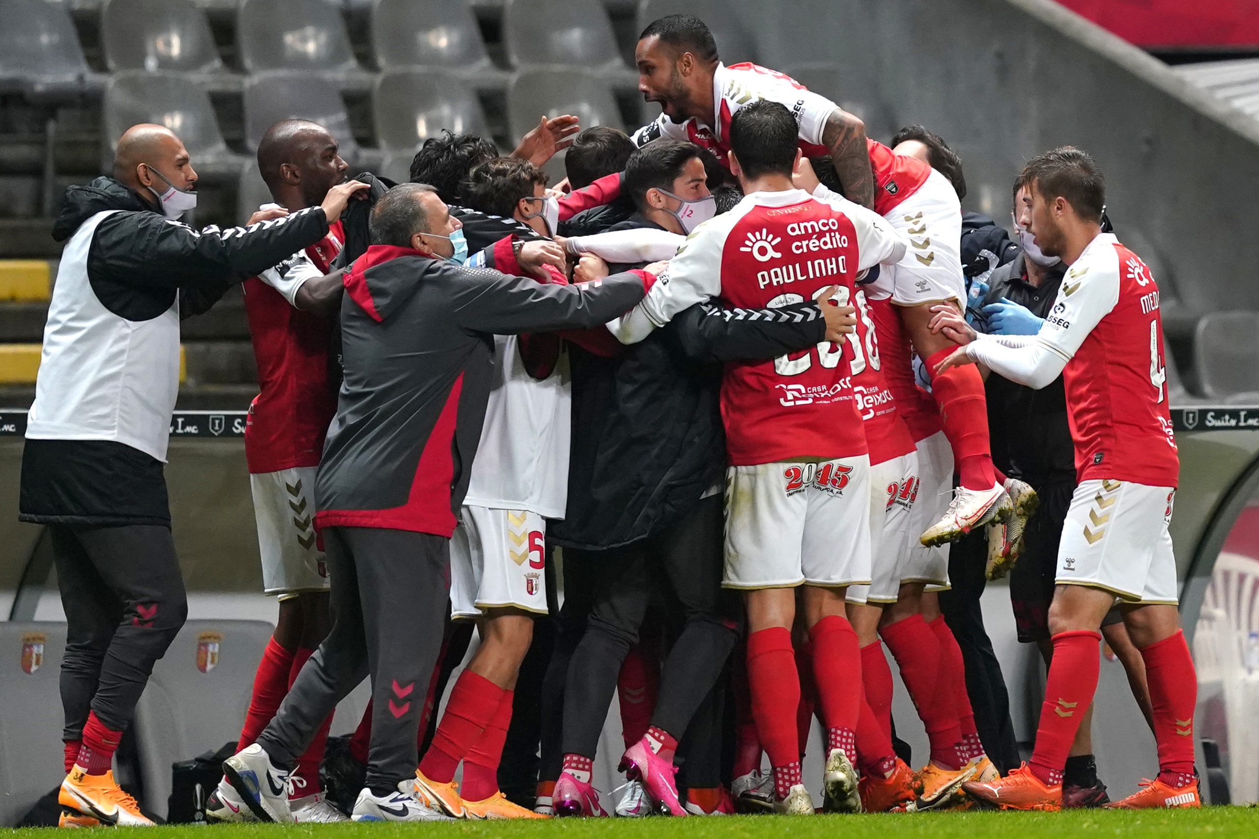 Sporting de Braga vence Famalicão e sobe a terceiro na I Liga