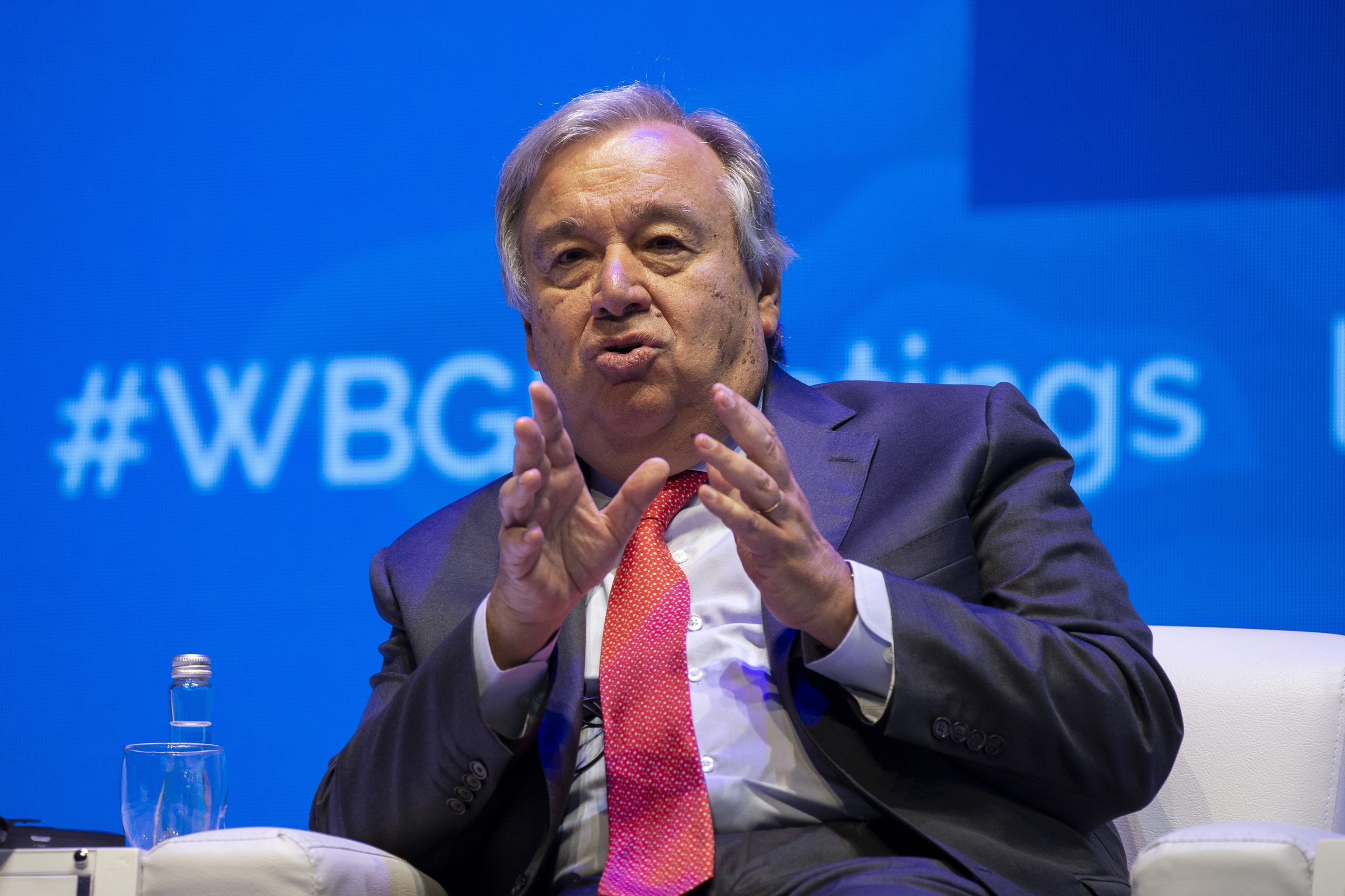 António Guterres diz que Banco Mundial e tecnologia são cruciais para acabar com fome no mundo