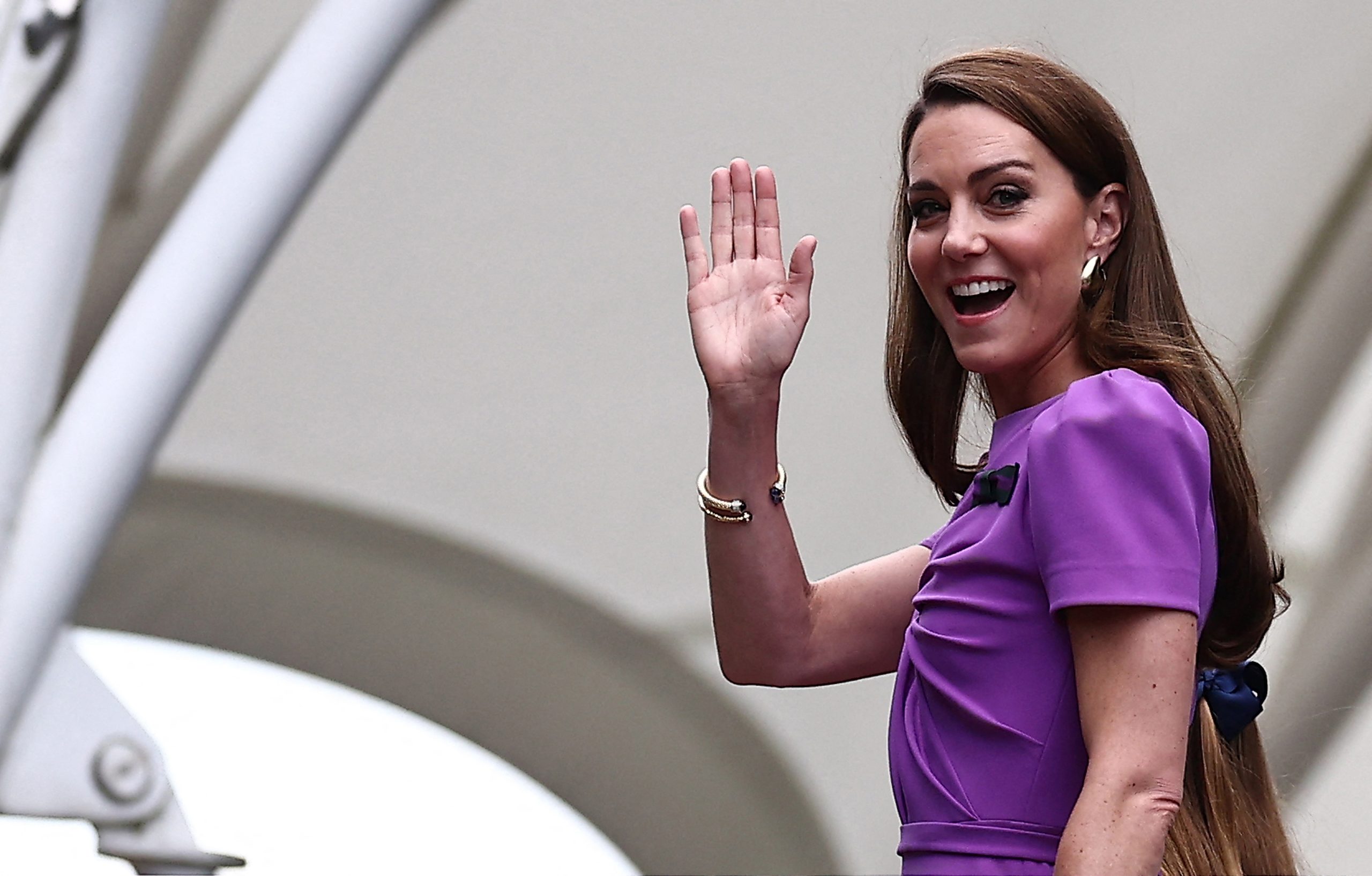 Princesa de Gales pela primeira vez em público desde que concluiu quimioterapia