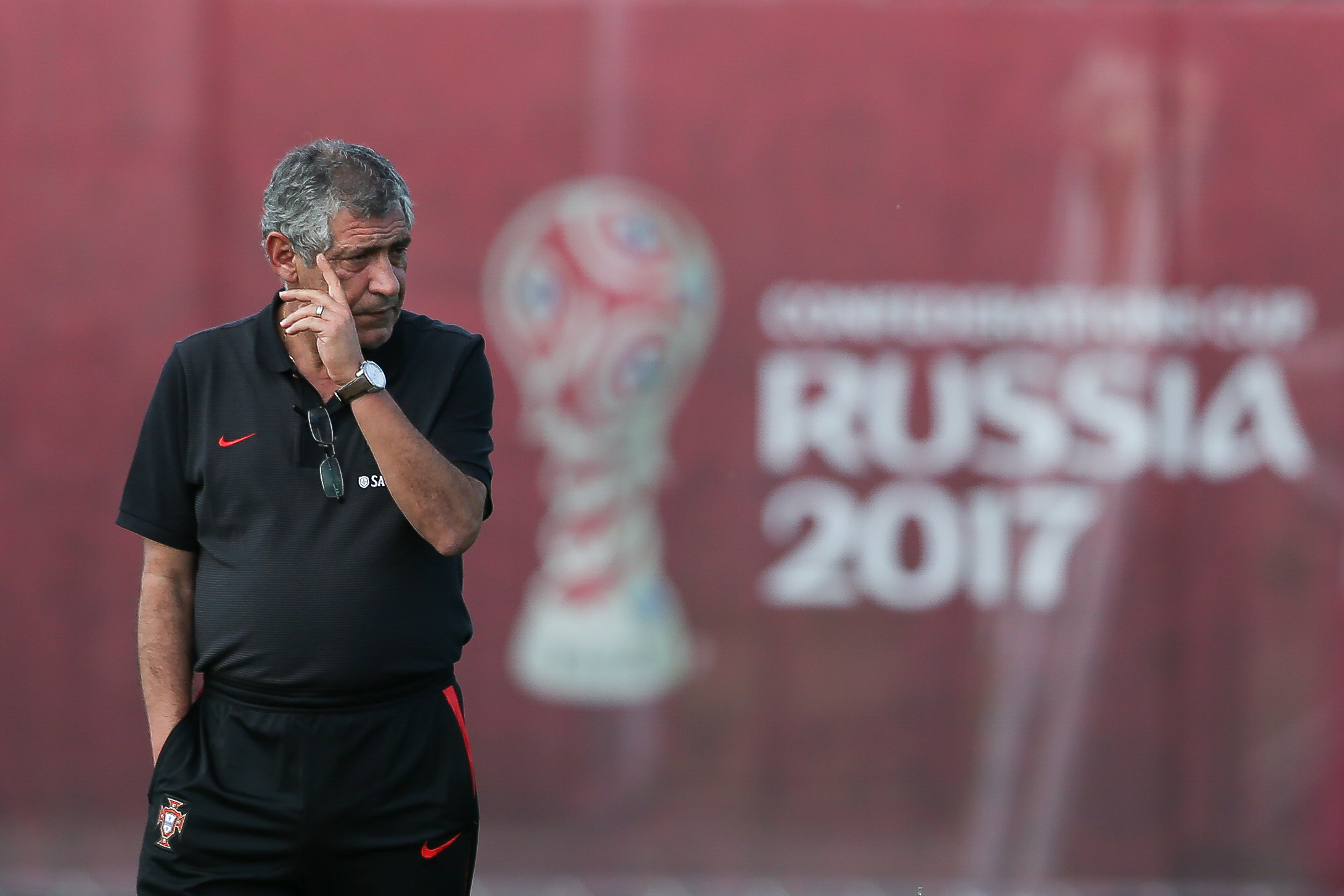Portugal treina na véspera de defrontar México na estreia na Taça das Confederações