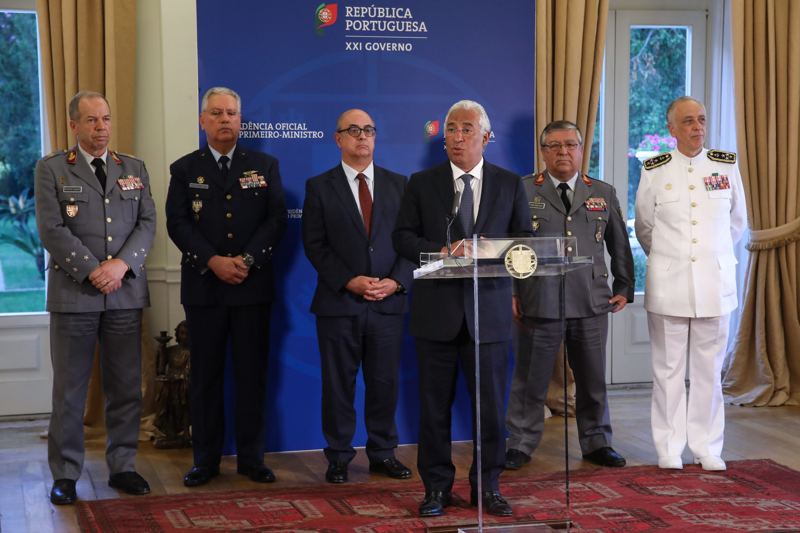 António Costa aceitou demissão em respeito pelo ministro da Defesa e proteção das Forças Armadas