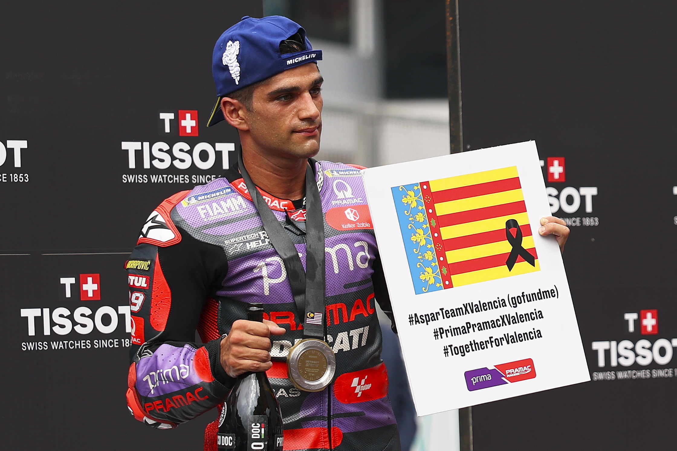Jorge Martin vence corrida sprint do GP da Malásia de MotoGP e aproxima-se do título