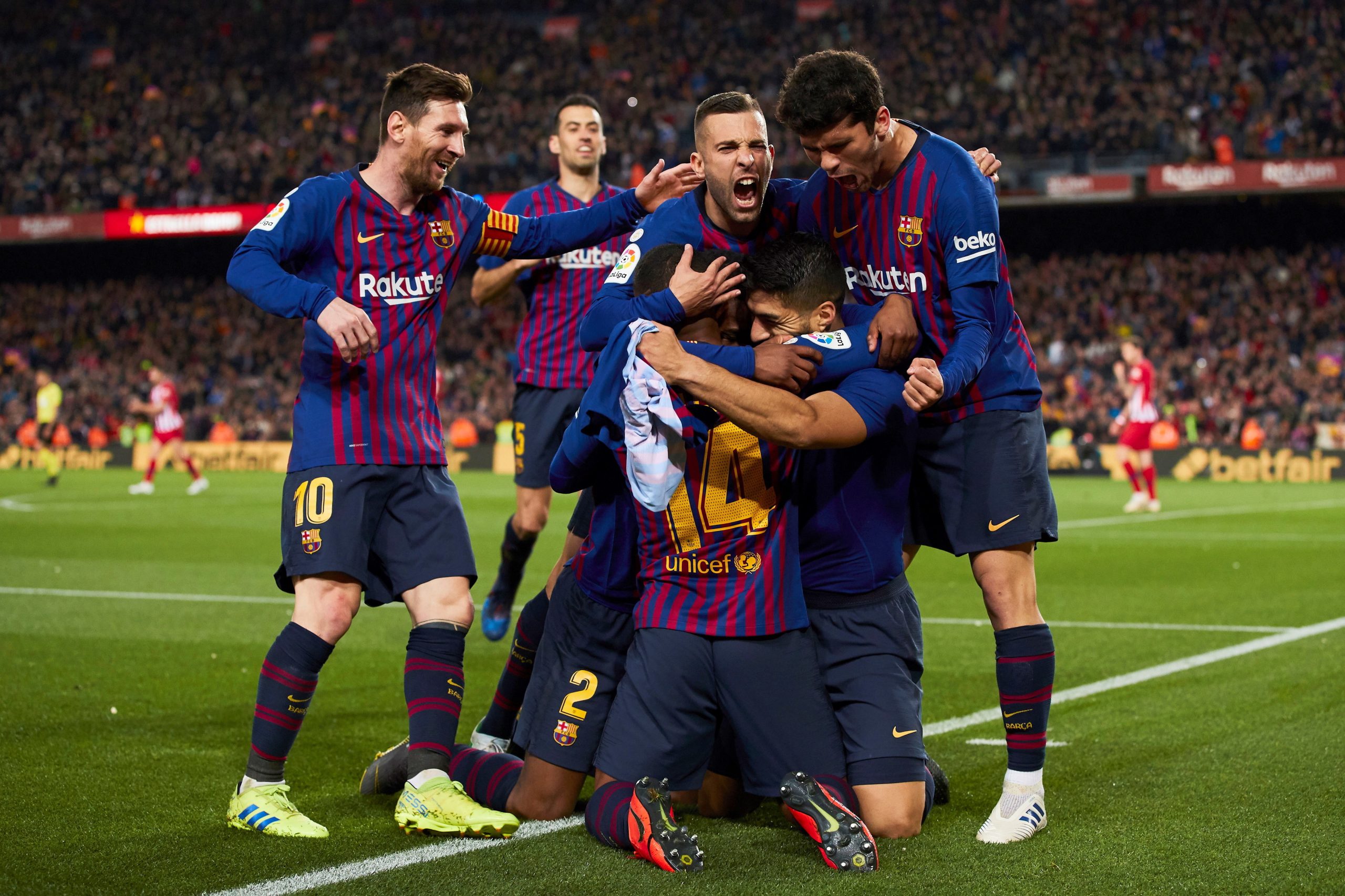 FC Barcelona vence Atlético de Madrid 2-0 e tem folga de 11 pontos para o título