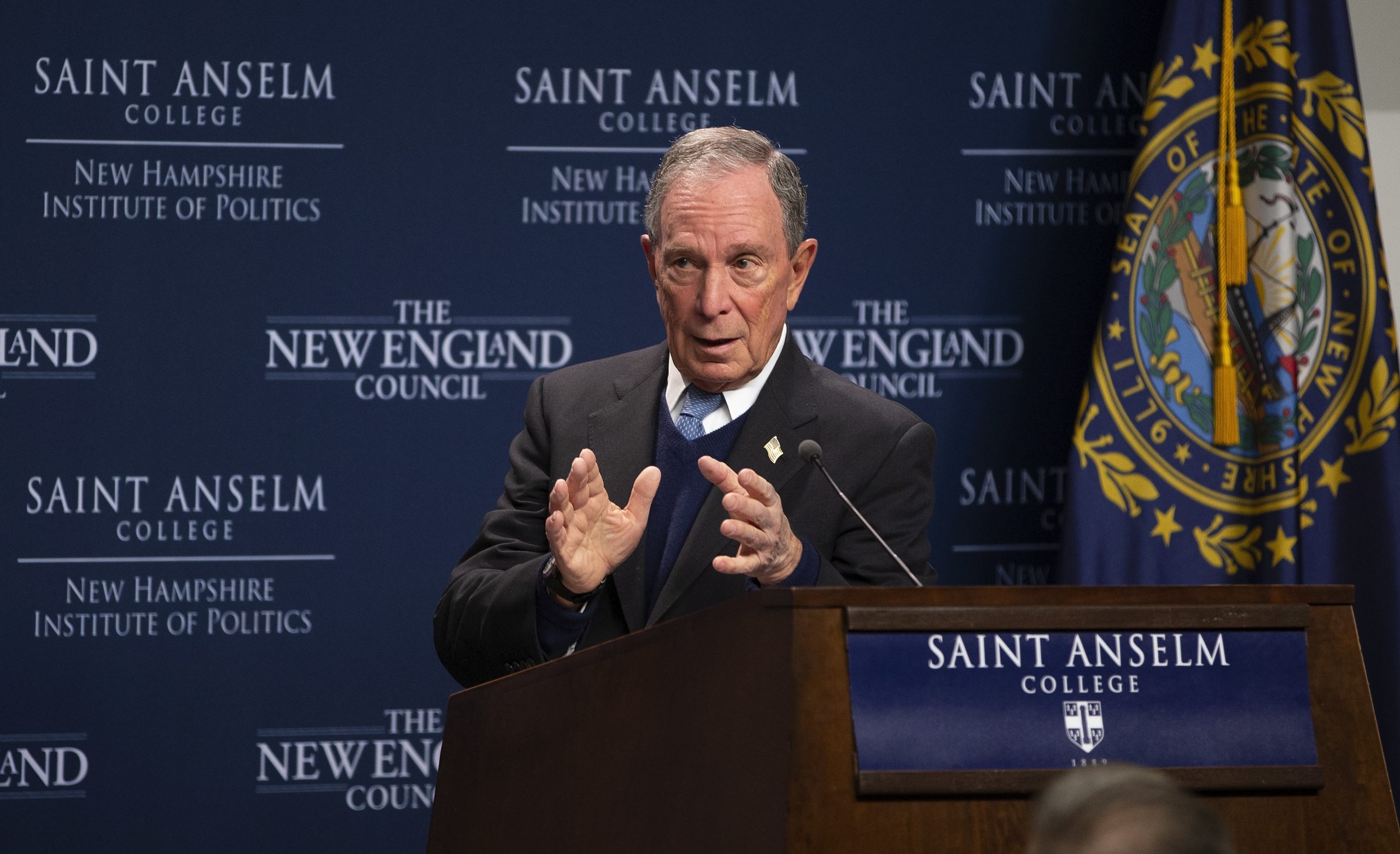 Ex-‘mayor’ de Nova Iorque Michael Bloomberg formaliza candidatura presidencial