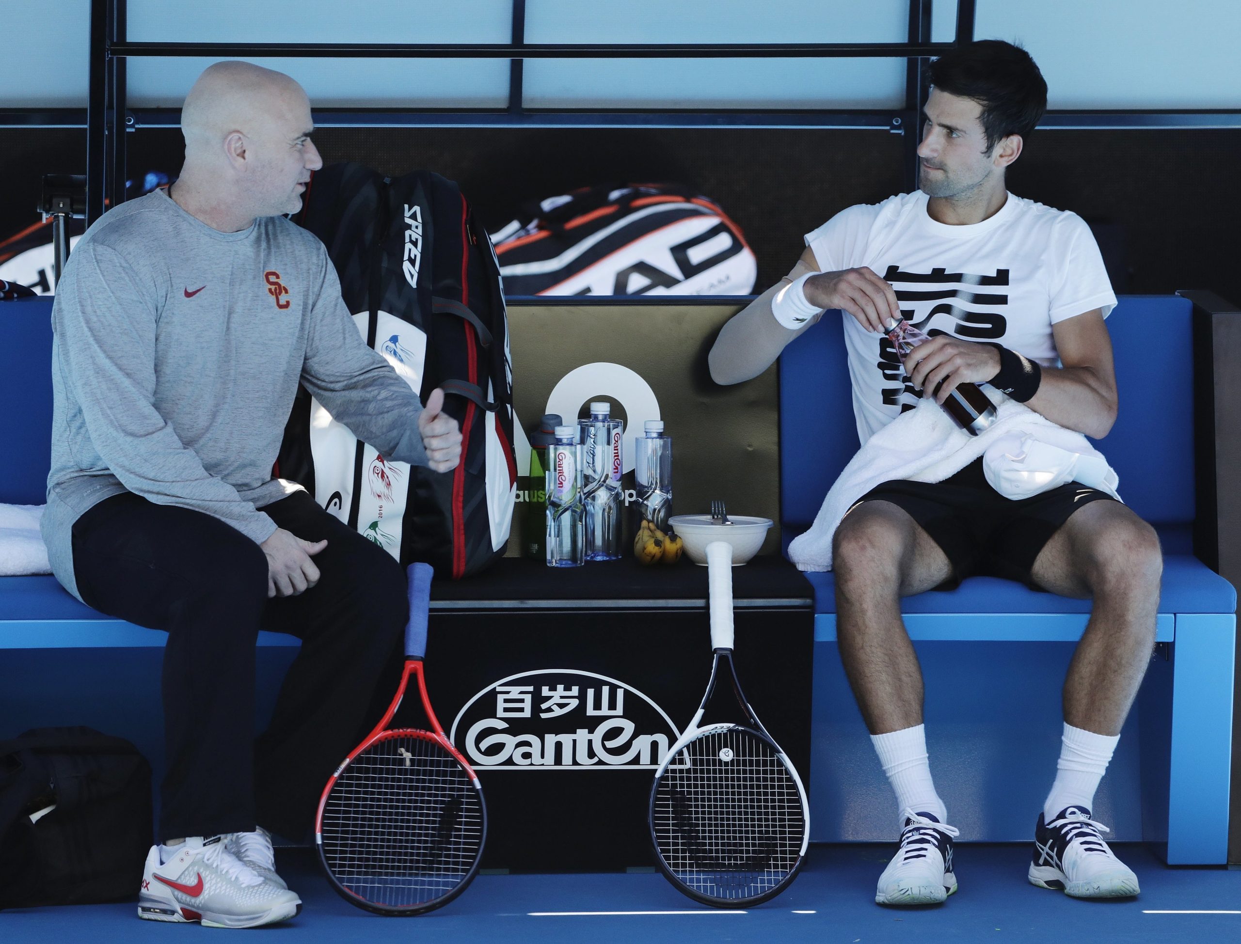 Ténis: Agassi deixa de ser treinador de Novak Djokovic