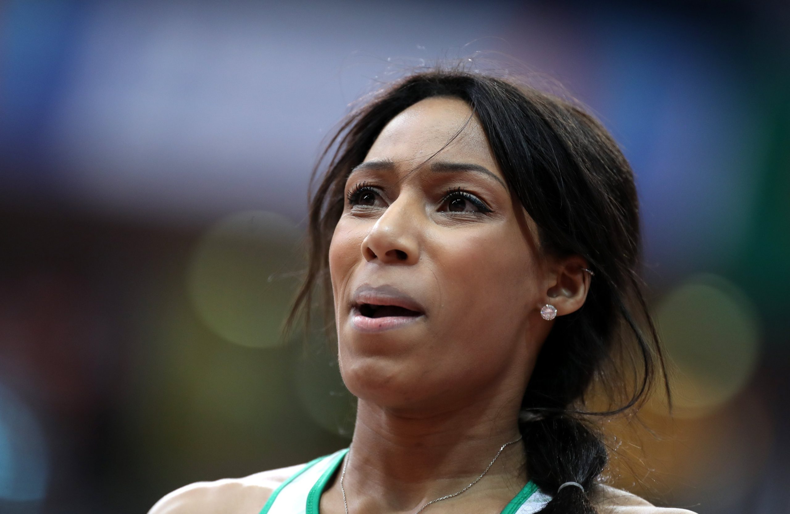 Susana Costa e Patrícia Mamona na final do triplo salto dos Mundiais de atletismo