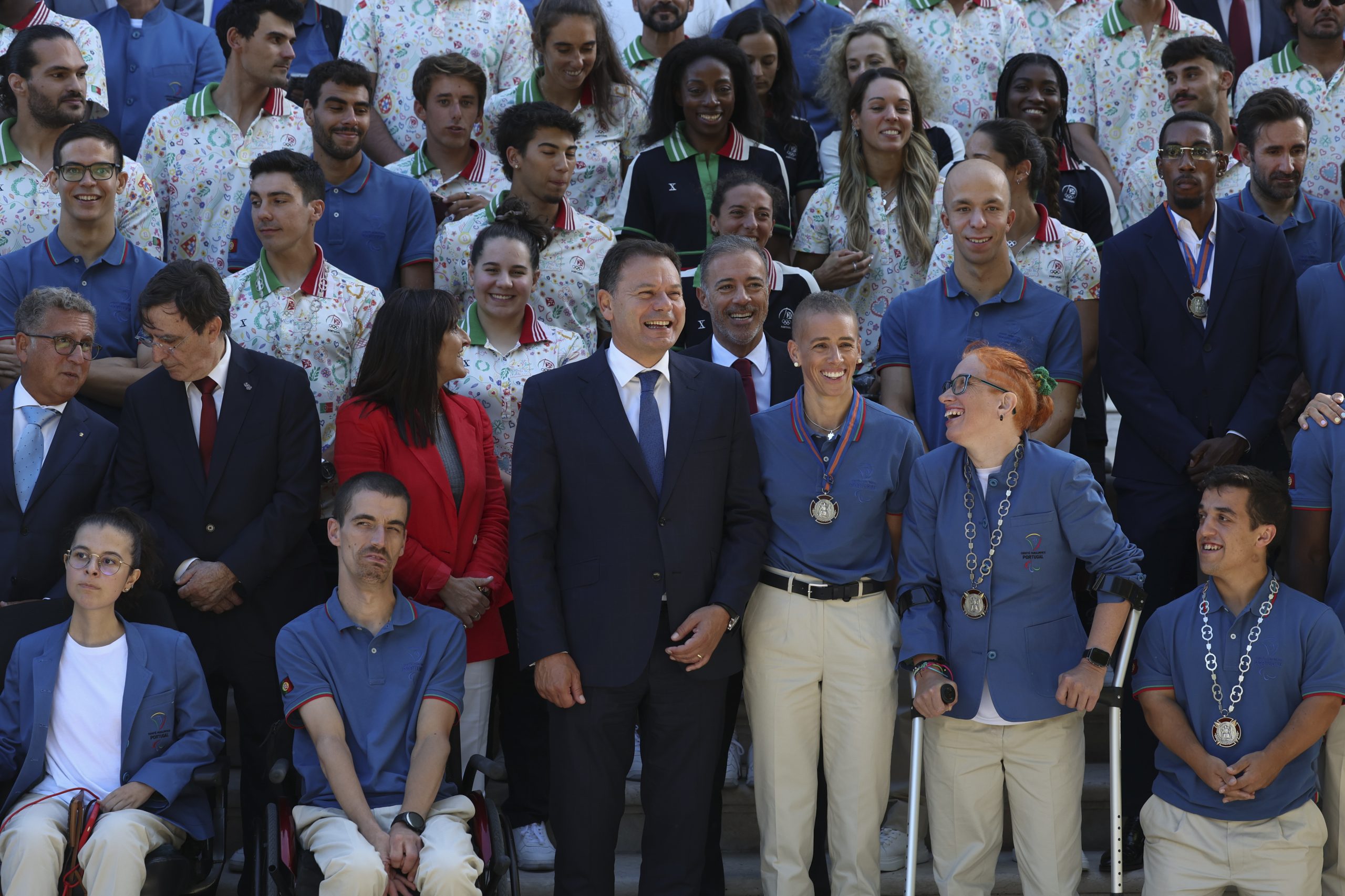 Montenegro recebe atletas paralímpicos. Promete aumentar apoio em 20% aos atletas para Los Angeles