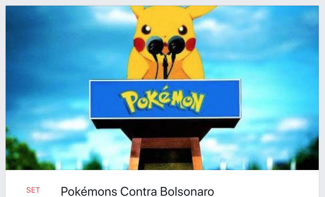 ‘Pokémons’, ‘bebedores de café’ e ‘maconheiros’ saem à rua este sábado. Brasileiros usam humor para atrair manifestantes contra Bolsonaro