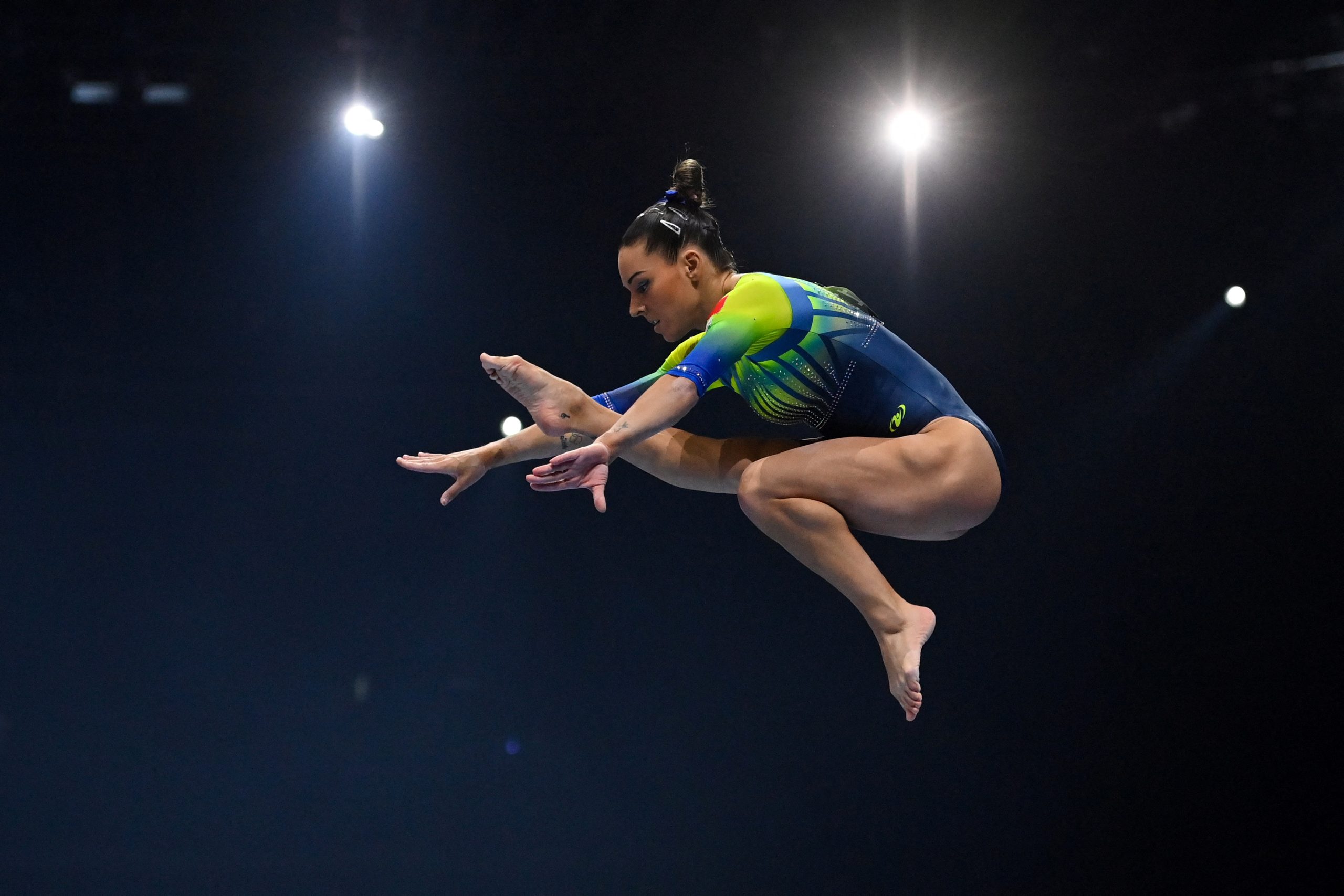 Filipa Martins consegue inédito sétimo lugar no ‘all around’ dos Mundiais de ginástica