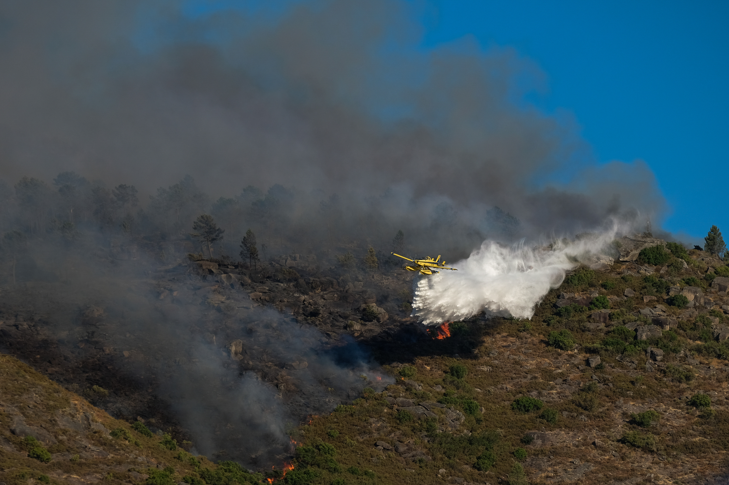 Dominado fogo no concelho de Marvão