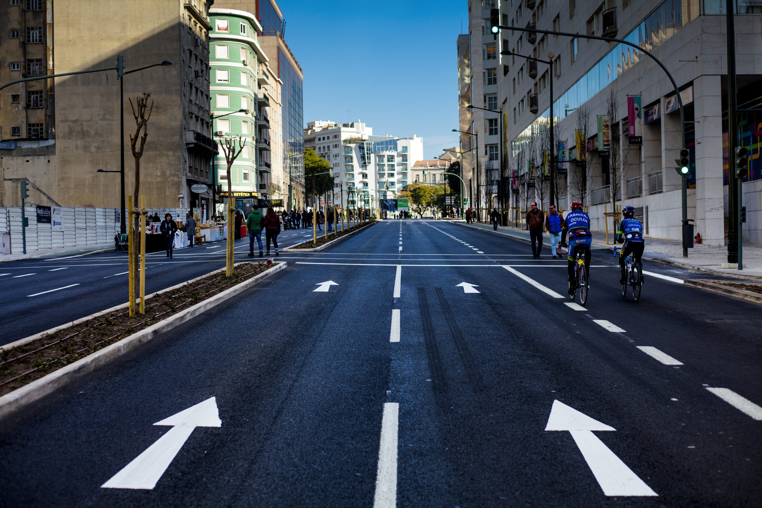 Lisboa: obras nas avenidas da República e Fontes Pereira de Melo eliminaram 125 lugares de estacionamento