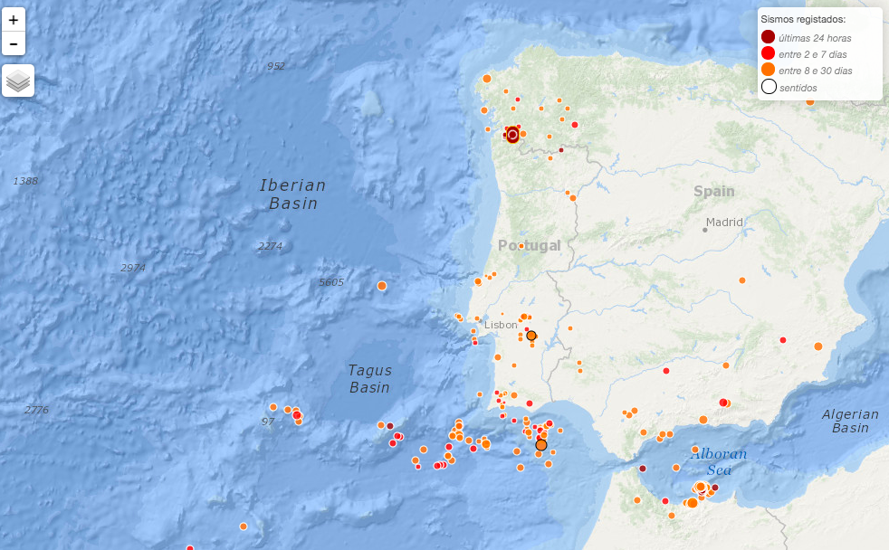 Sismo de magnitude 2.8 registado em Melgaço