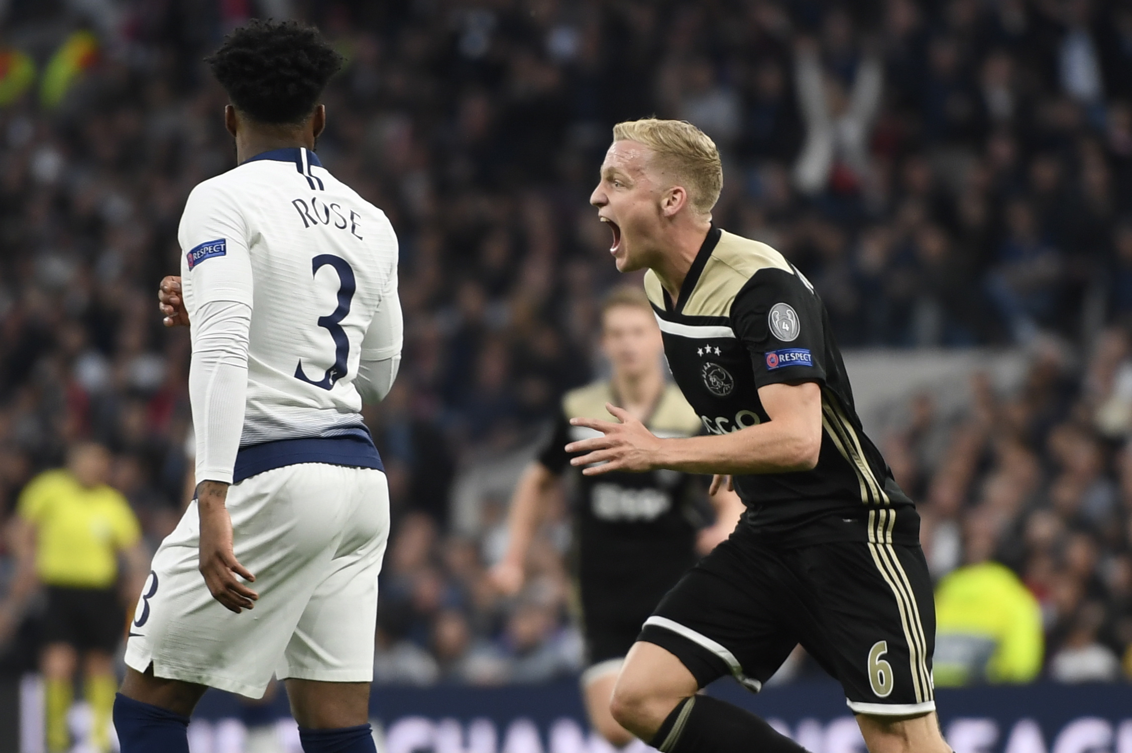 Liga dos Campeões. Ajax vence Tottenham em Londres e vê final mais perto
