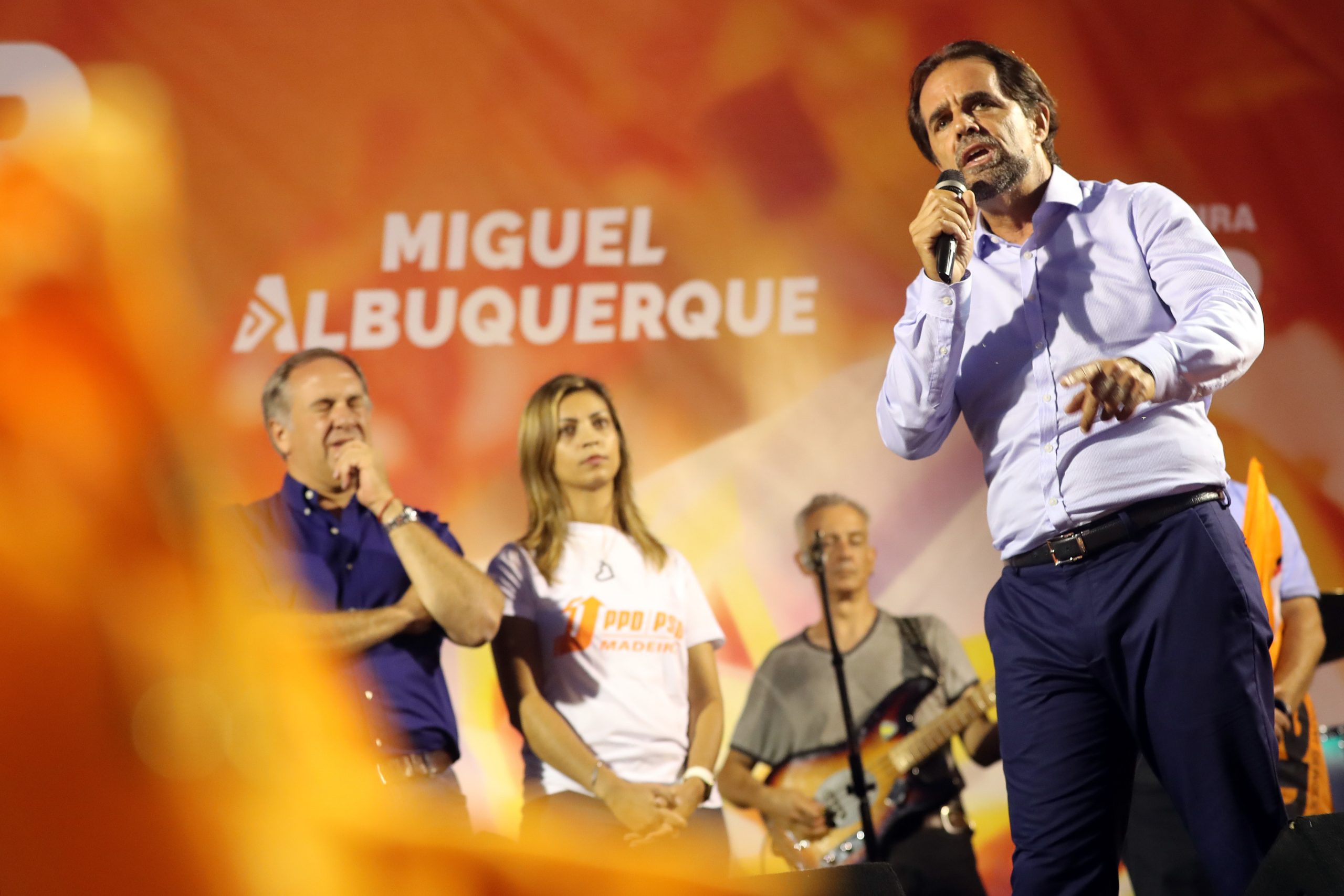 Legislativas. Miguel Albuquerque diz que a região se desenvolveu devido a governos maioritários