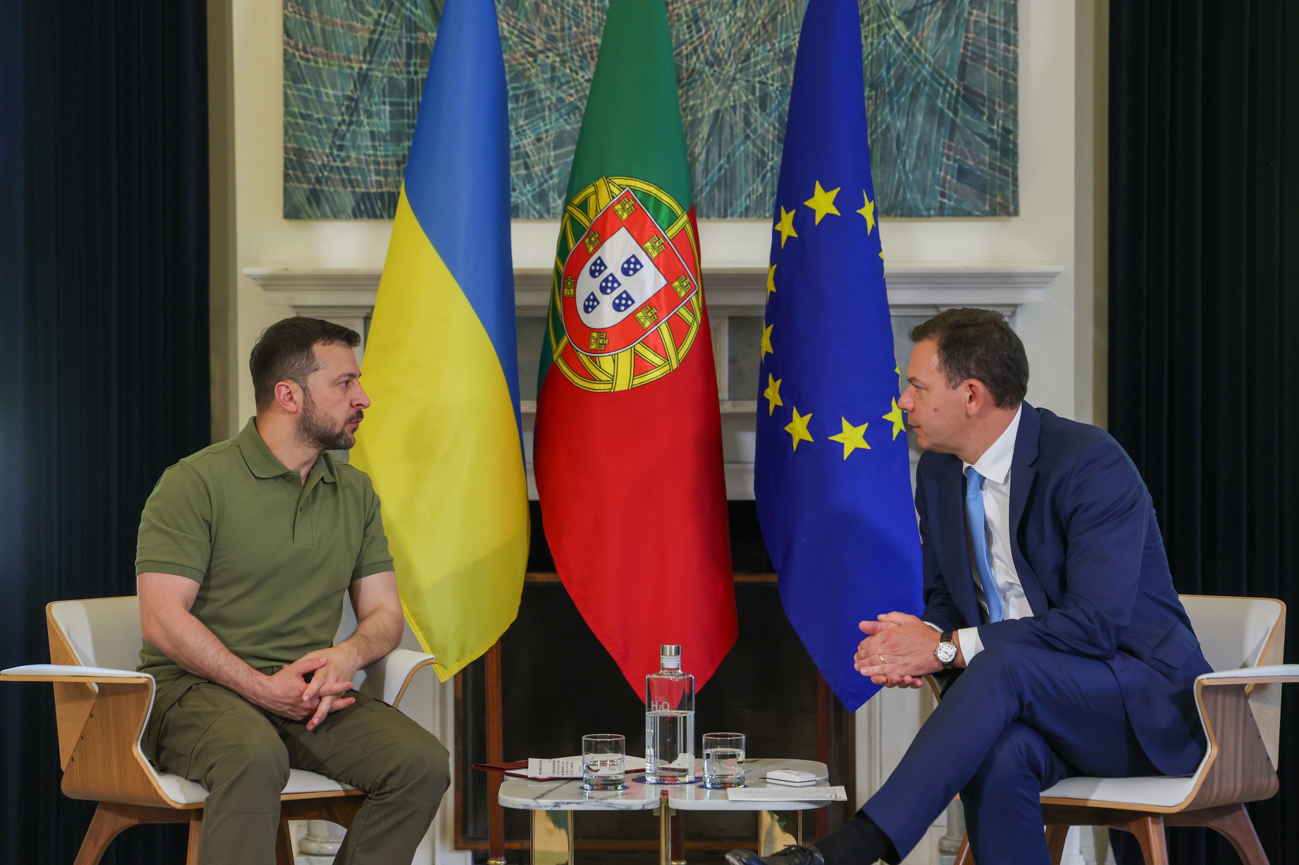 Zelensky em Portugal. Presidente ucraniano em Belém para encontro com Marcelo