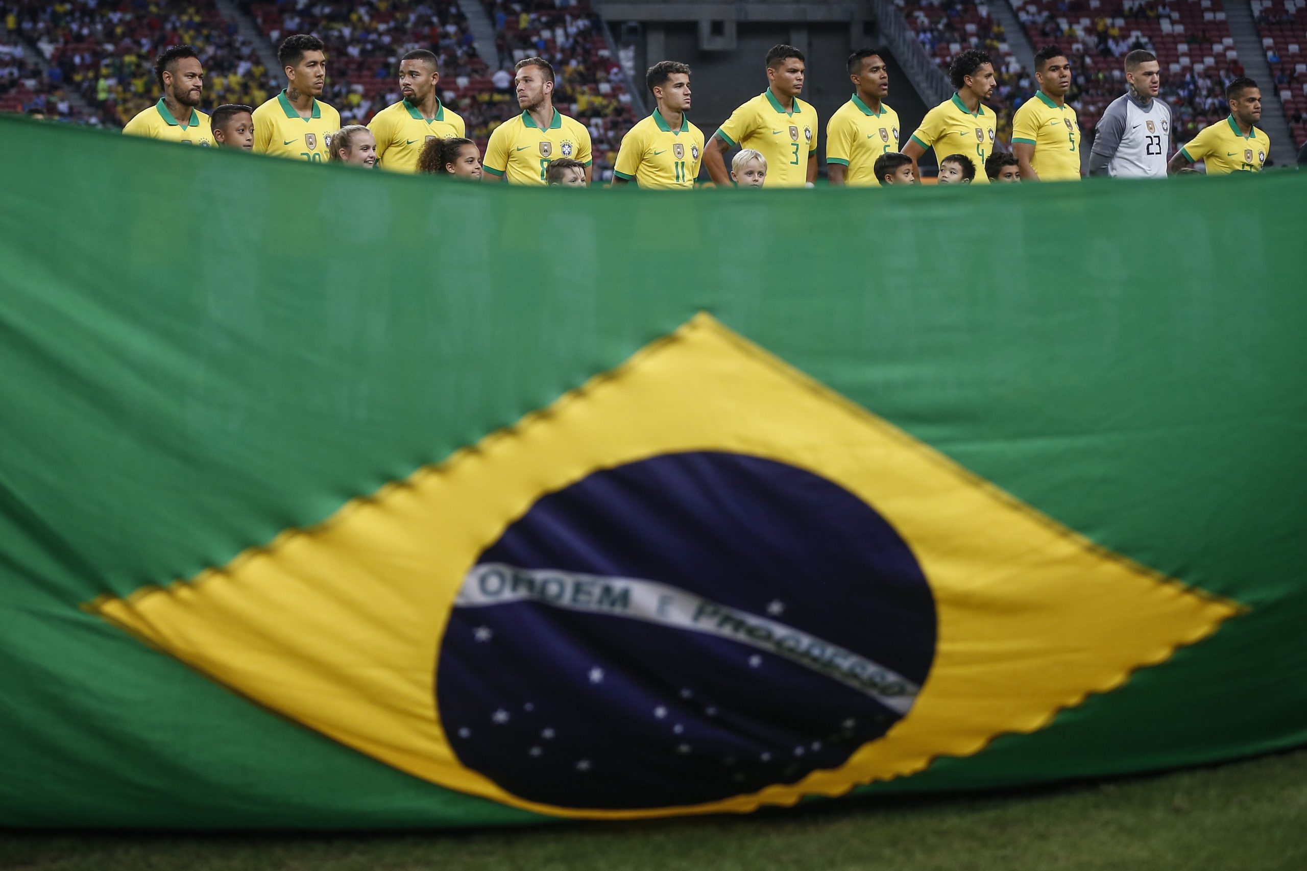 O Brasil quer jogar à bola, não futebol