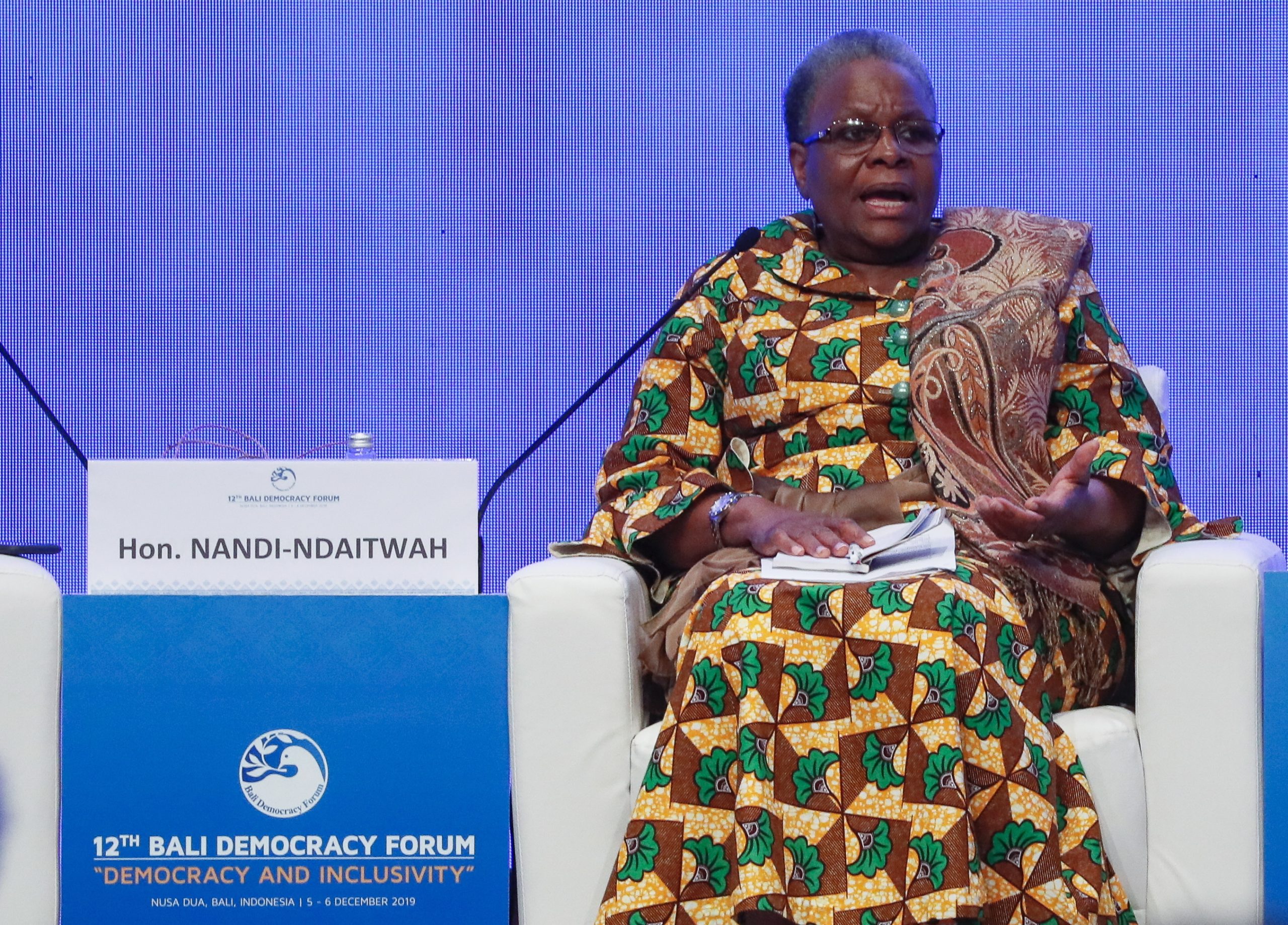 Nandi-Ndaitwah, a primeira mulher presidente da Namíbia