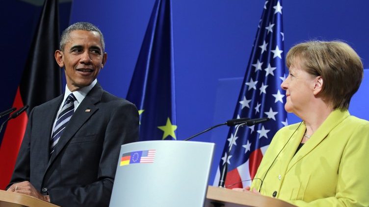 US President Barack Obama visits Germany