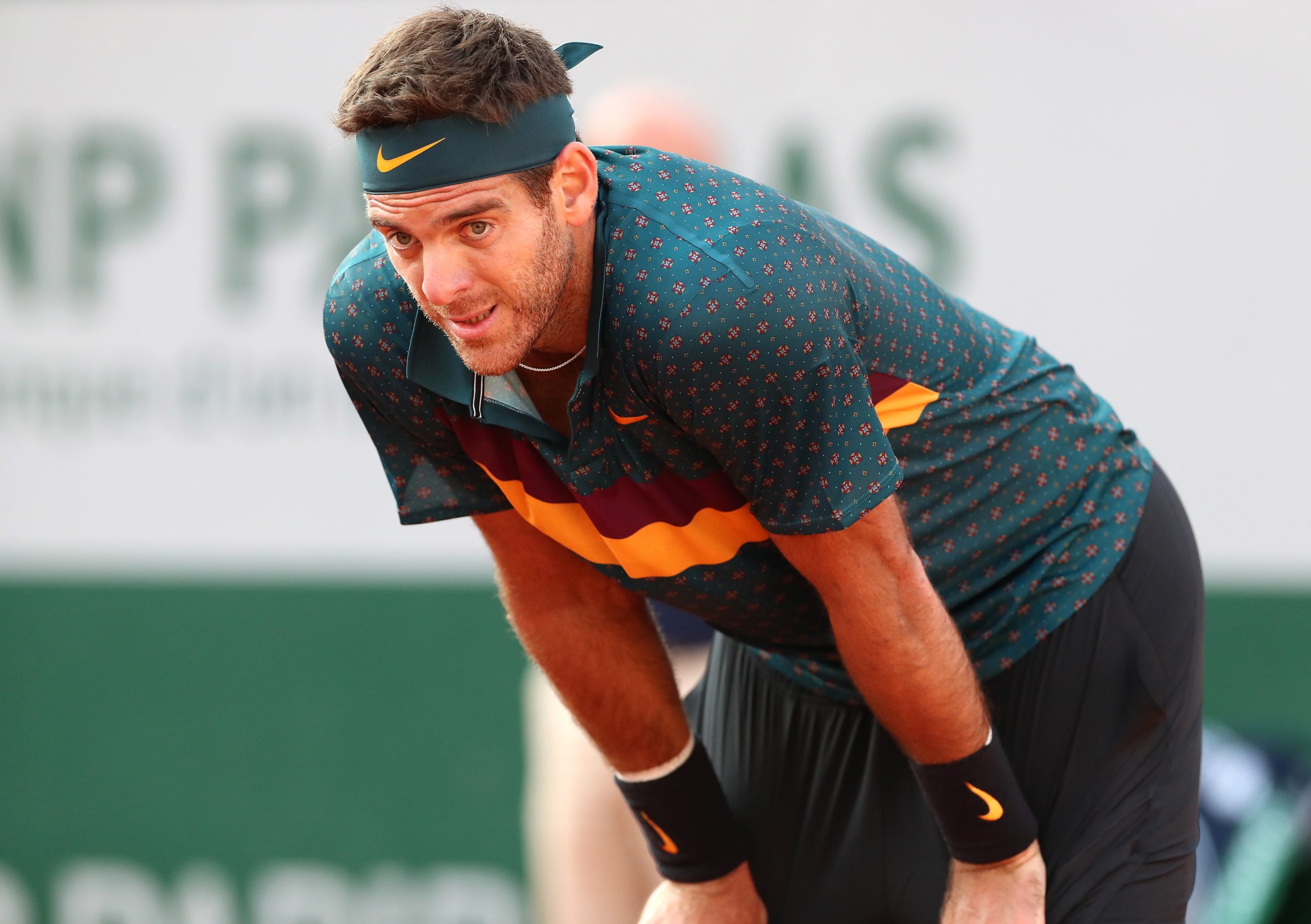 Roland Garros: Del Potro ‘cai’ nos oitavos de final frente a Khachanov