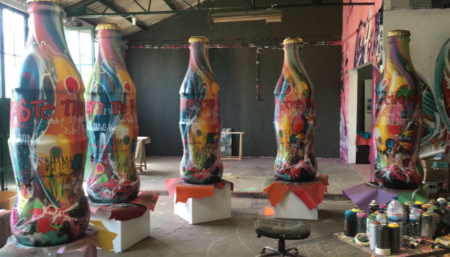 Parque Urbano de Albarquel vai ter garrafa gigante de Coca-Cola
