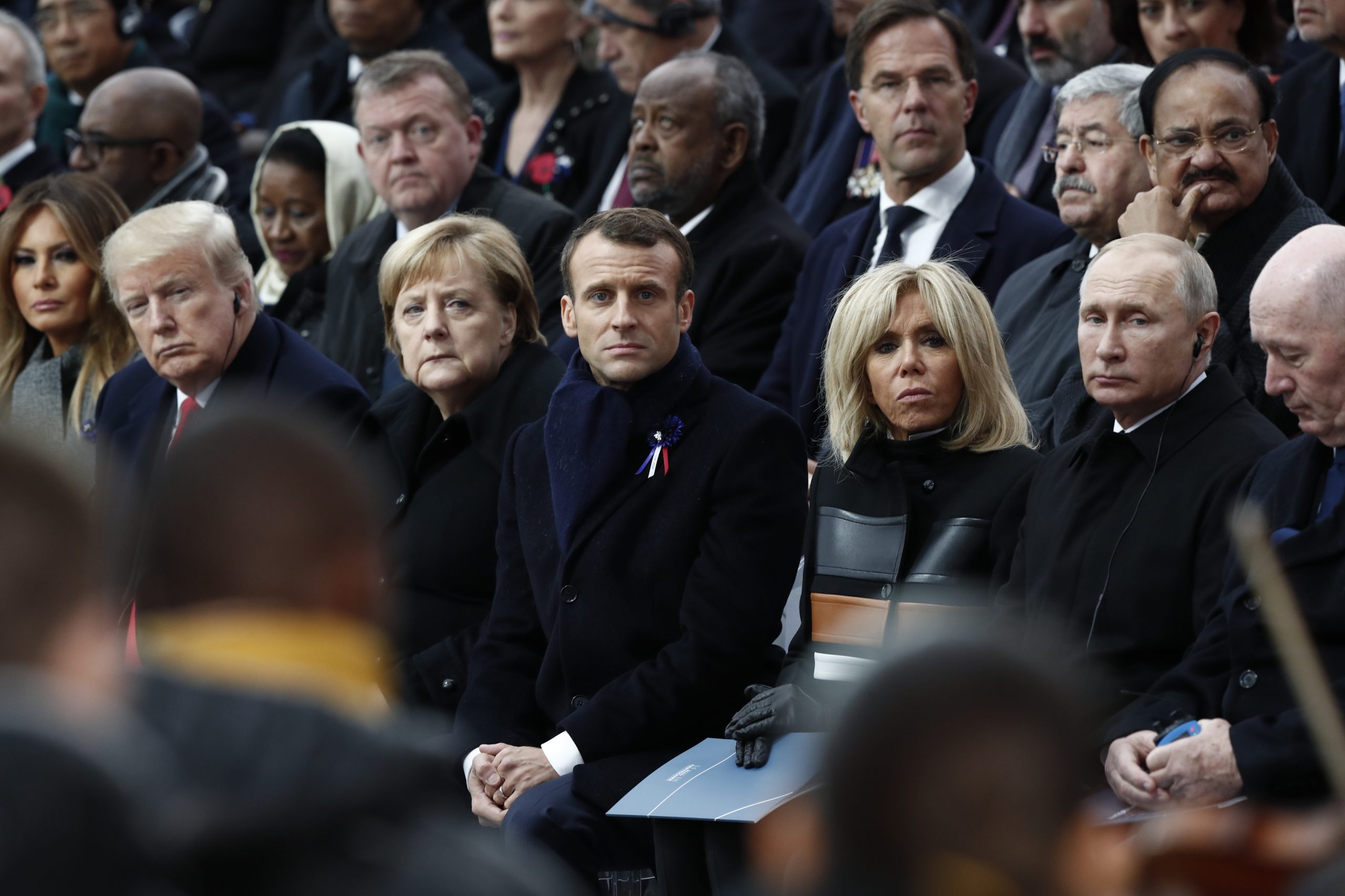 Macron adverte contra nacionalismo, a que chamou “o oposto do patriotismo”