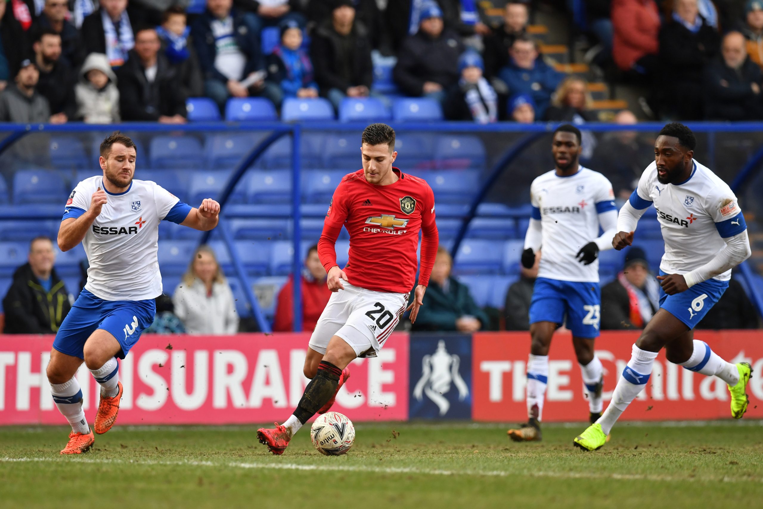 Dalot estreia-se a marcar pelo United em goleada para a Taça de Inglaterra