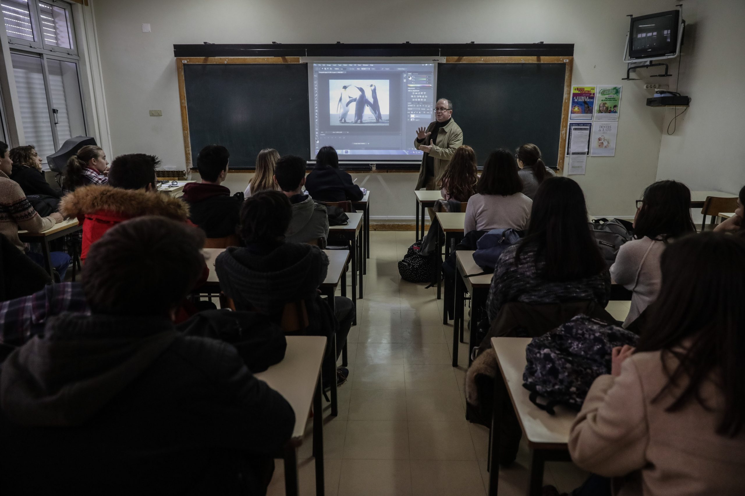 Avaliações finais dos alunos quase concluídas