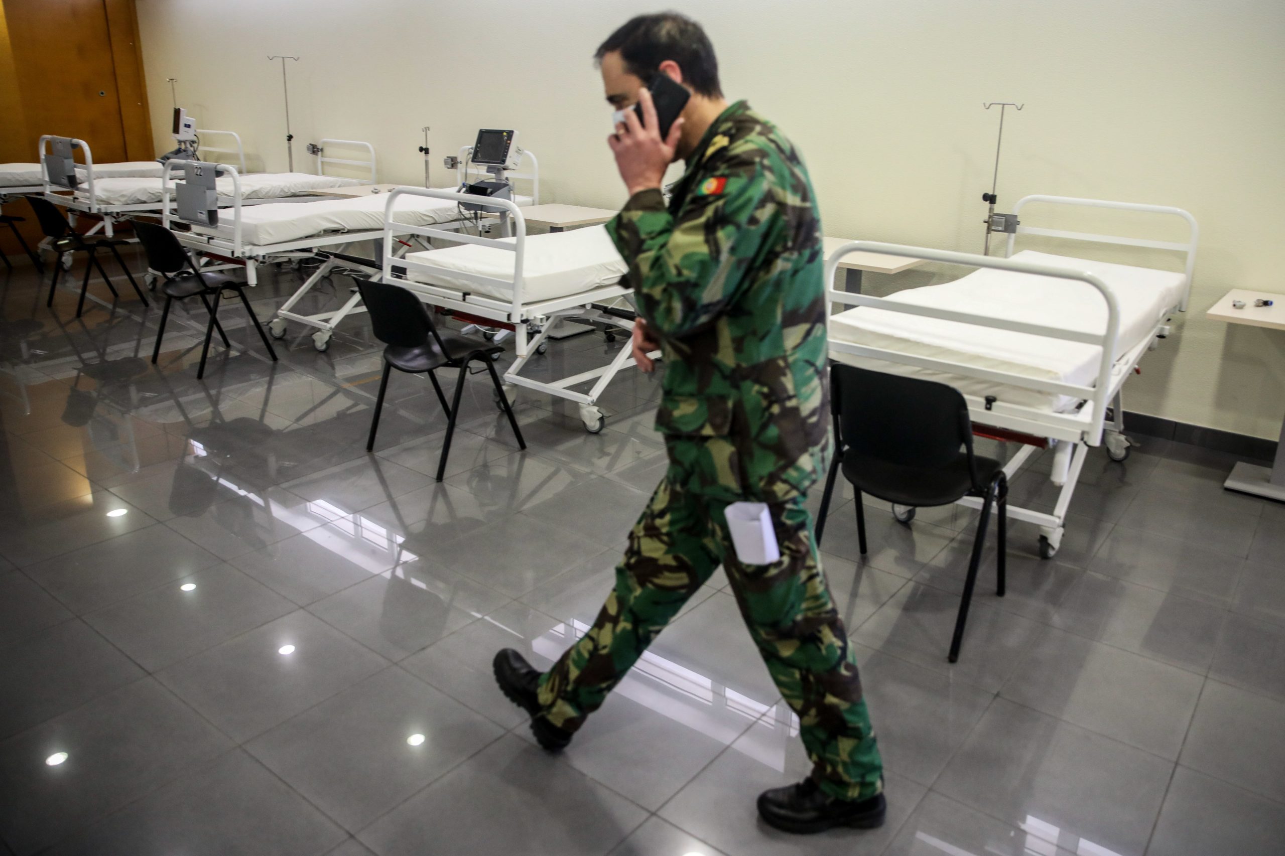 Covid-19: Militares já trataram mais de mil doentes SNS e fizeram mais de 188 mil inquéritos