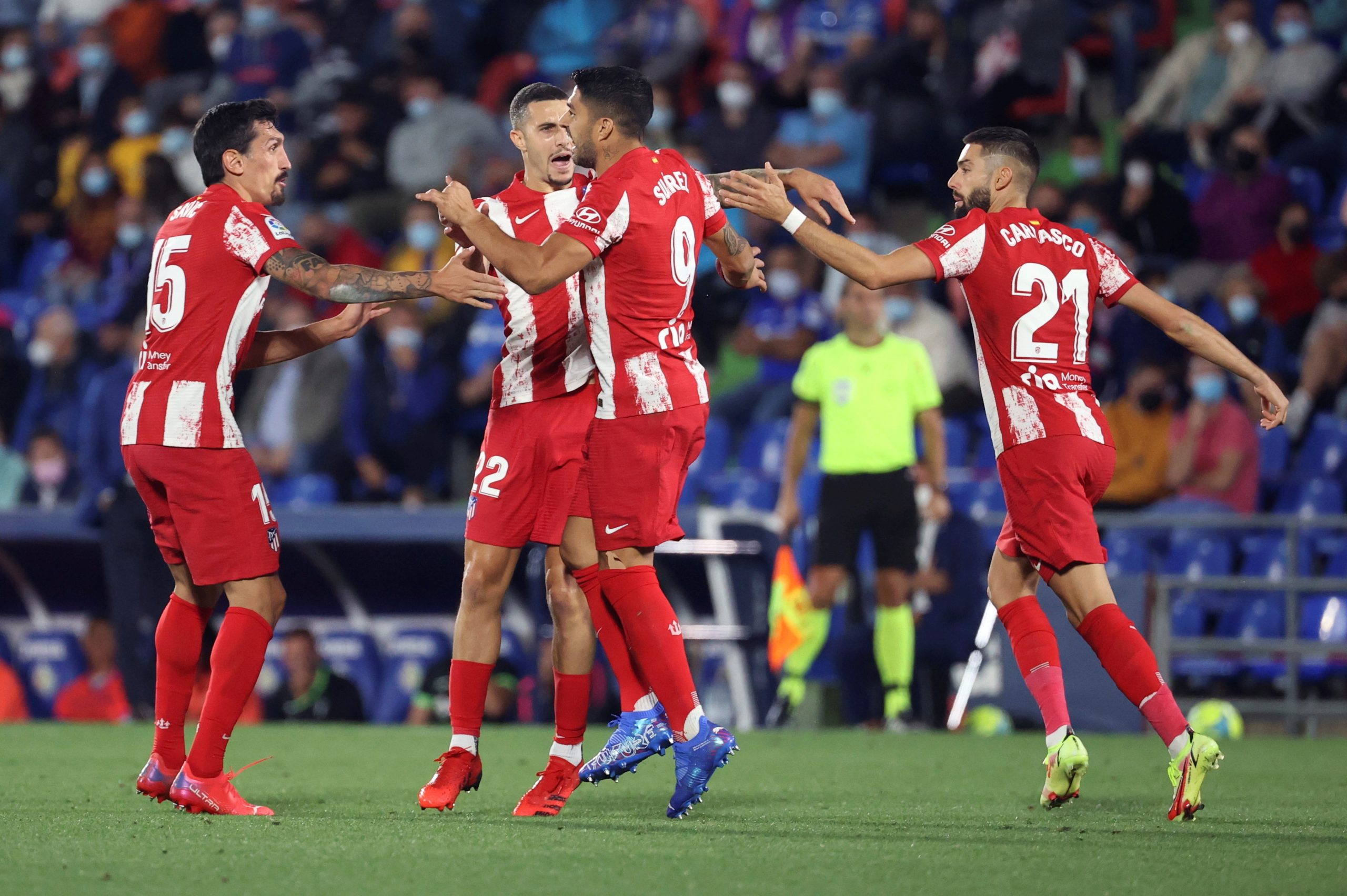 Atlético Madrid opera reviravolta frente a Getafe e assume liderança provisória