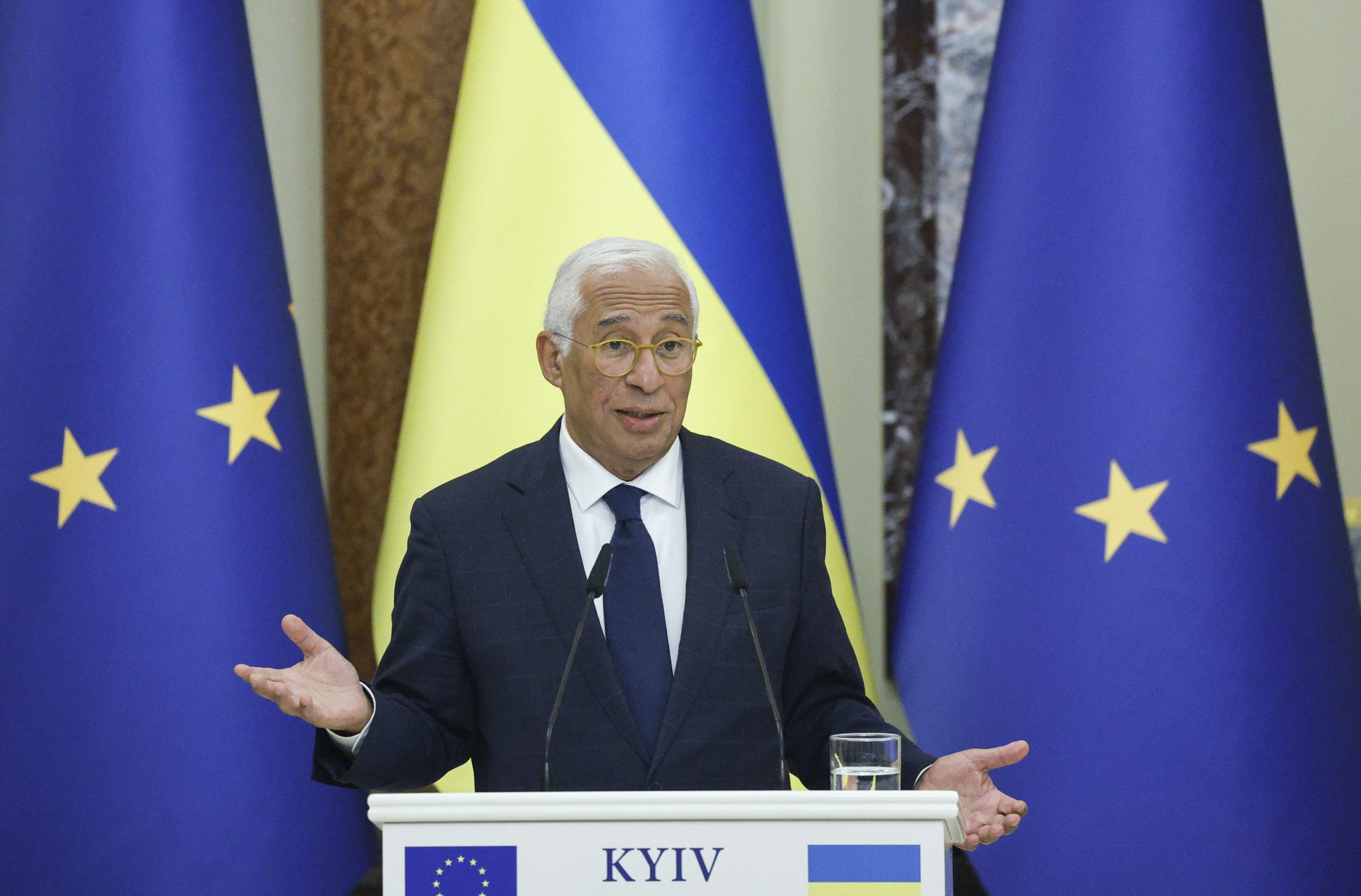 Costa fala em dia “duplamente simbólico” com instituições da UE juntas em Kiev