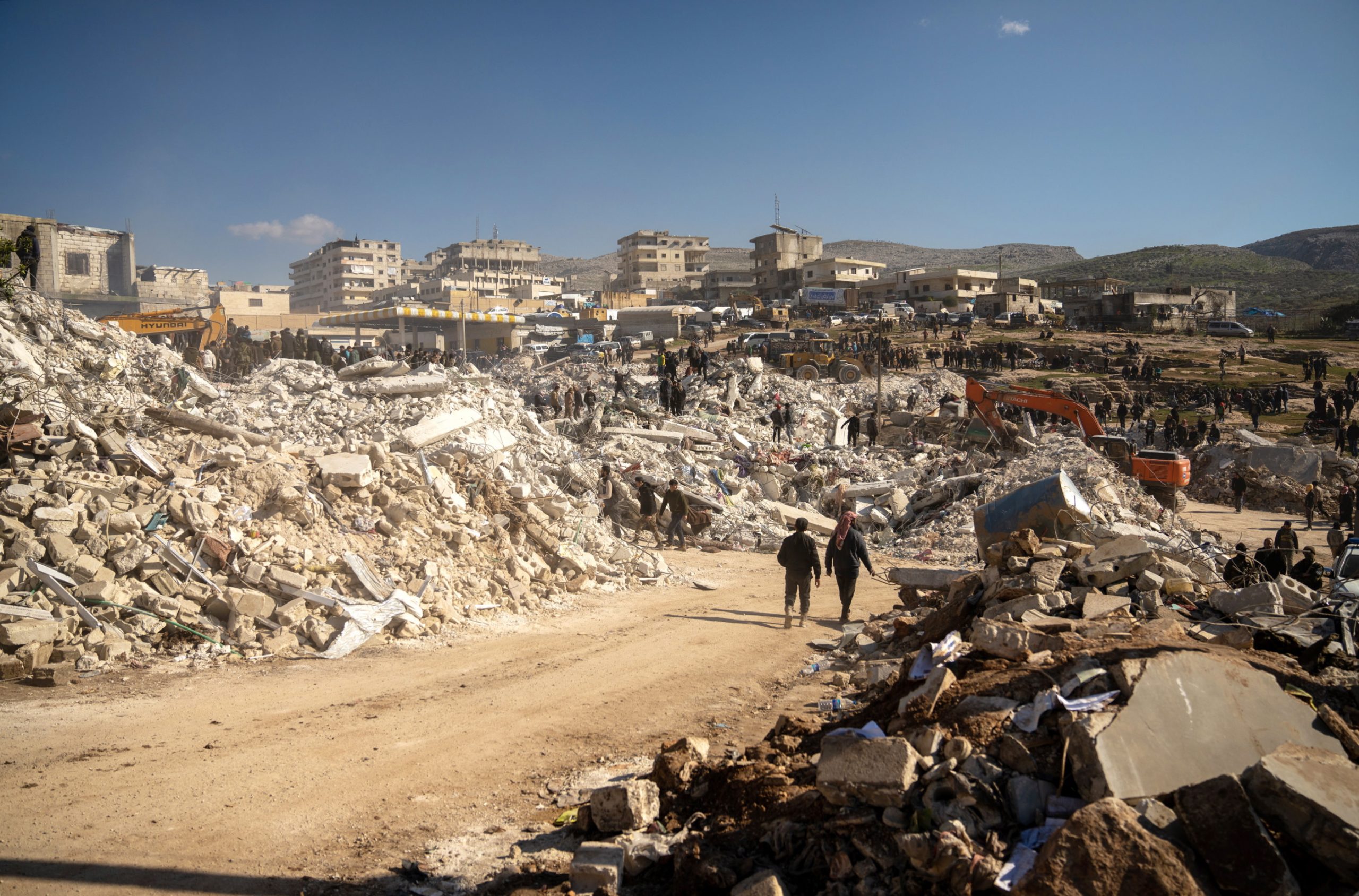 Mais de 5,3 milhões de desalojados na Síria devido ao sismo