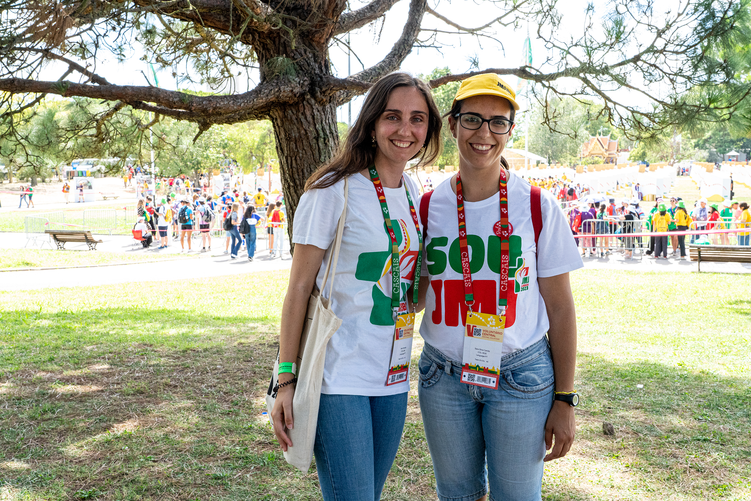 A história de duas das mulheres nas sacristias da JMJ, entre seminaristas, padres, bispos e cardeais
