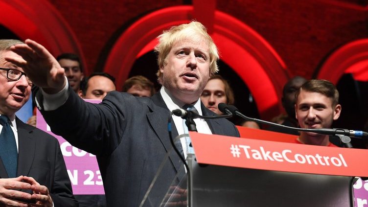 Boris Johnson on Vote Leave Rally