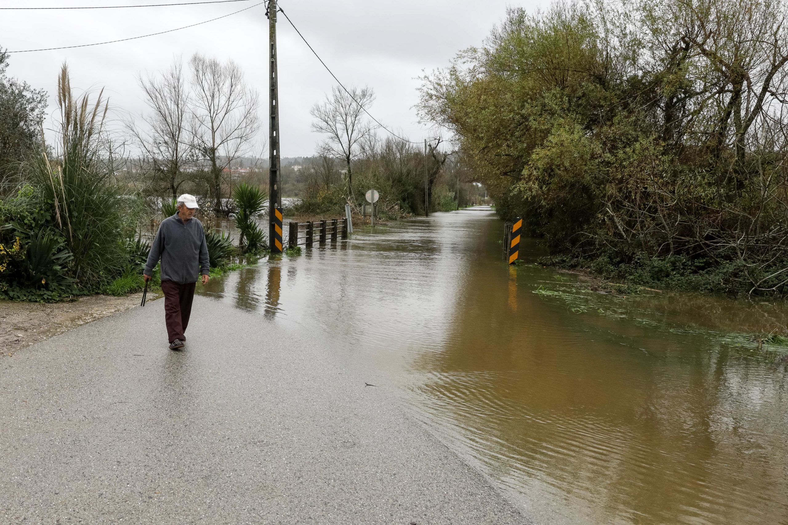 Mondego atinge situação de risco em Coimbra