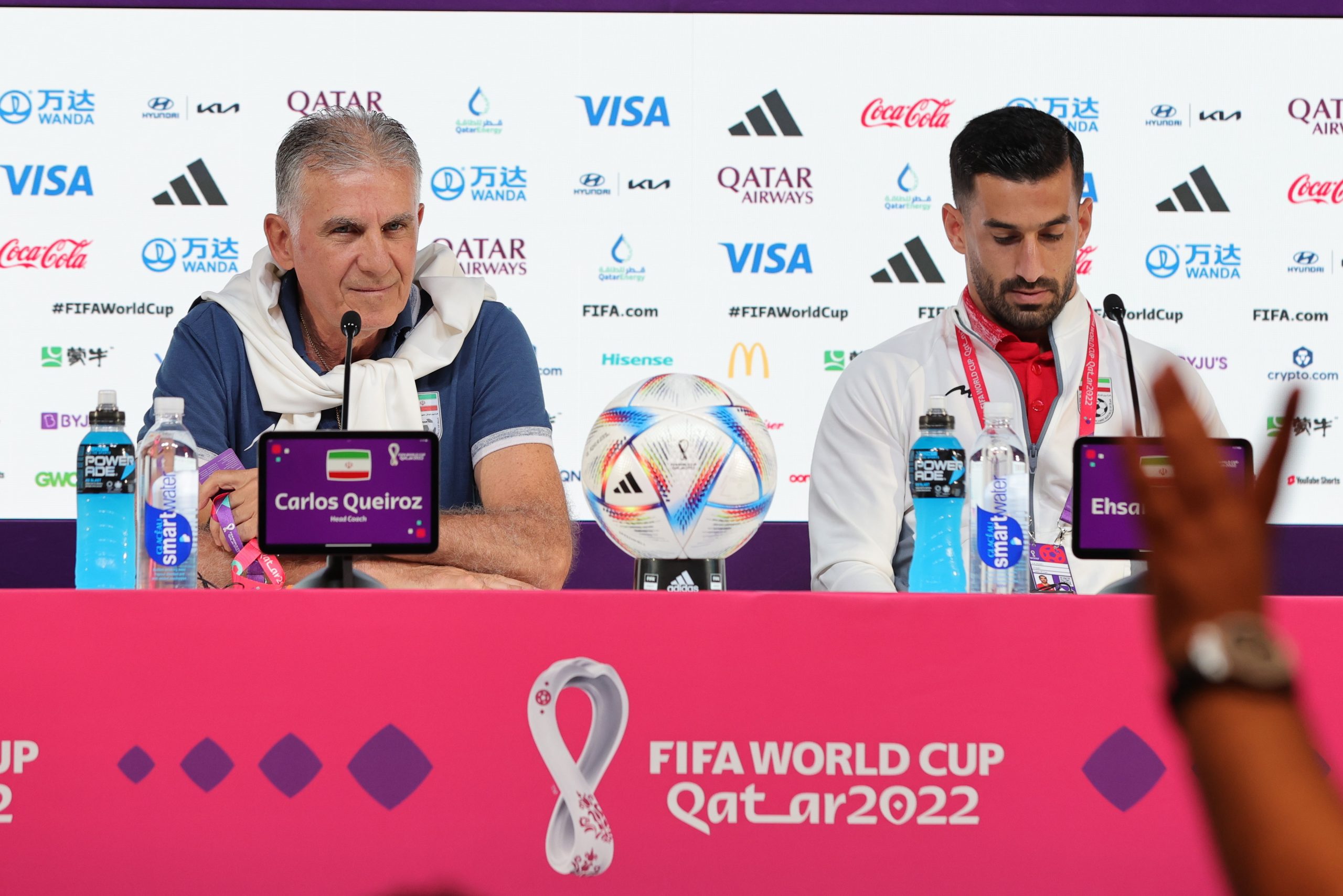 Carlos Queiroz fala em injustiça nas perguntas a jogadores do Irão