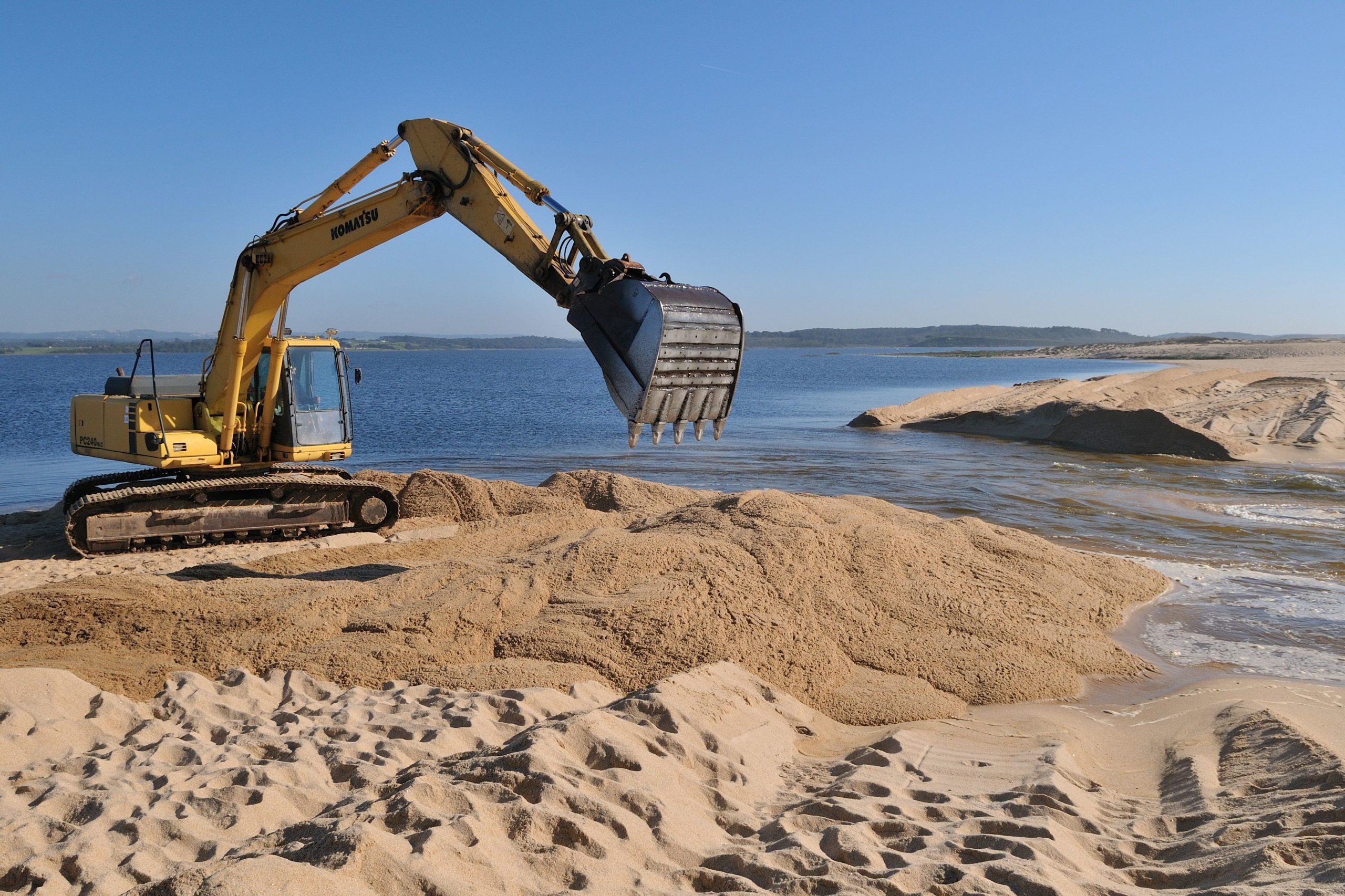 Lagoa de Santo André foi aberta ao mar para renovação da água e das espécies