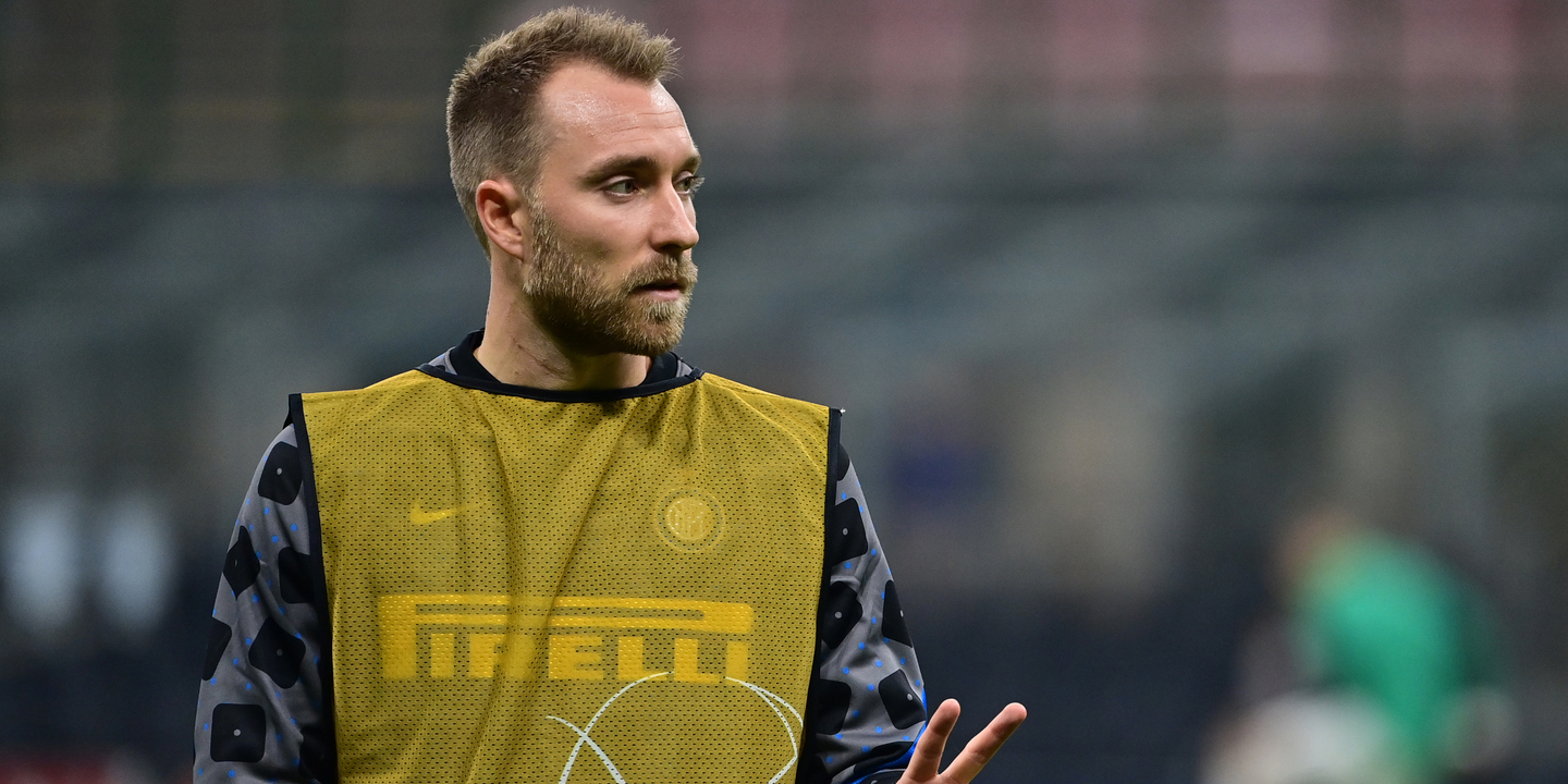 Inter Milão informa que Christian Eriksen está em “excelente estado psicofísico”