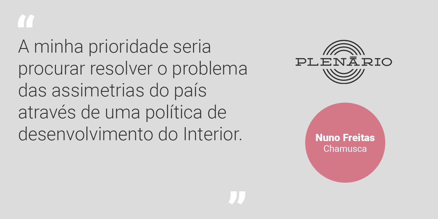 Nuno Freitas: É preciso uma nova política de desenvolvimento do Interior