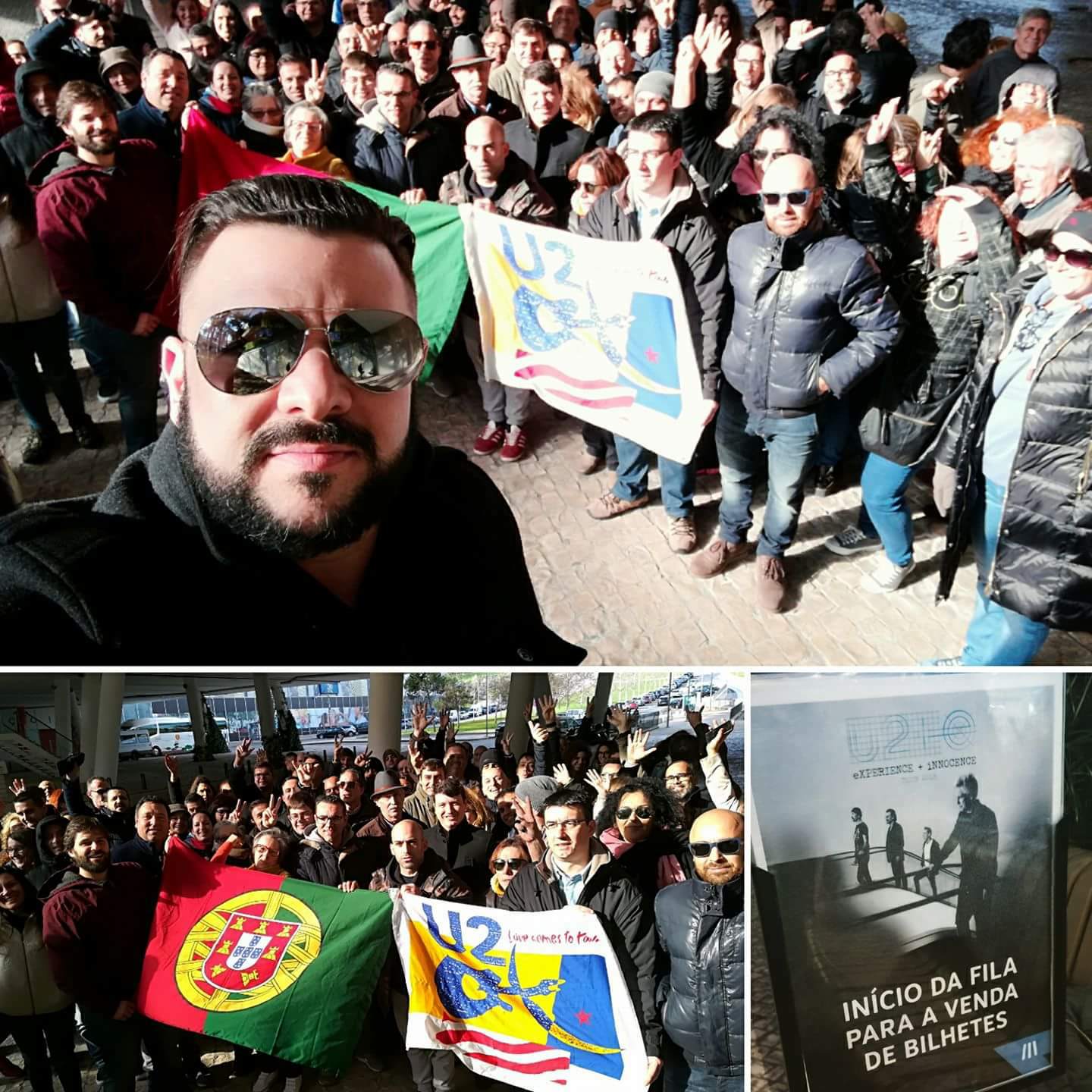 “Pelos U2 vale tudo”. Cinco histórias de quem está na fila para comprar bilhete