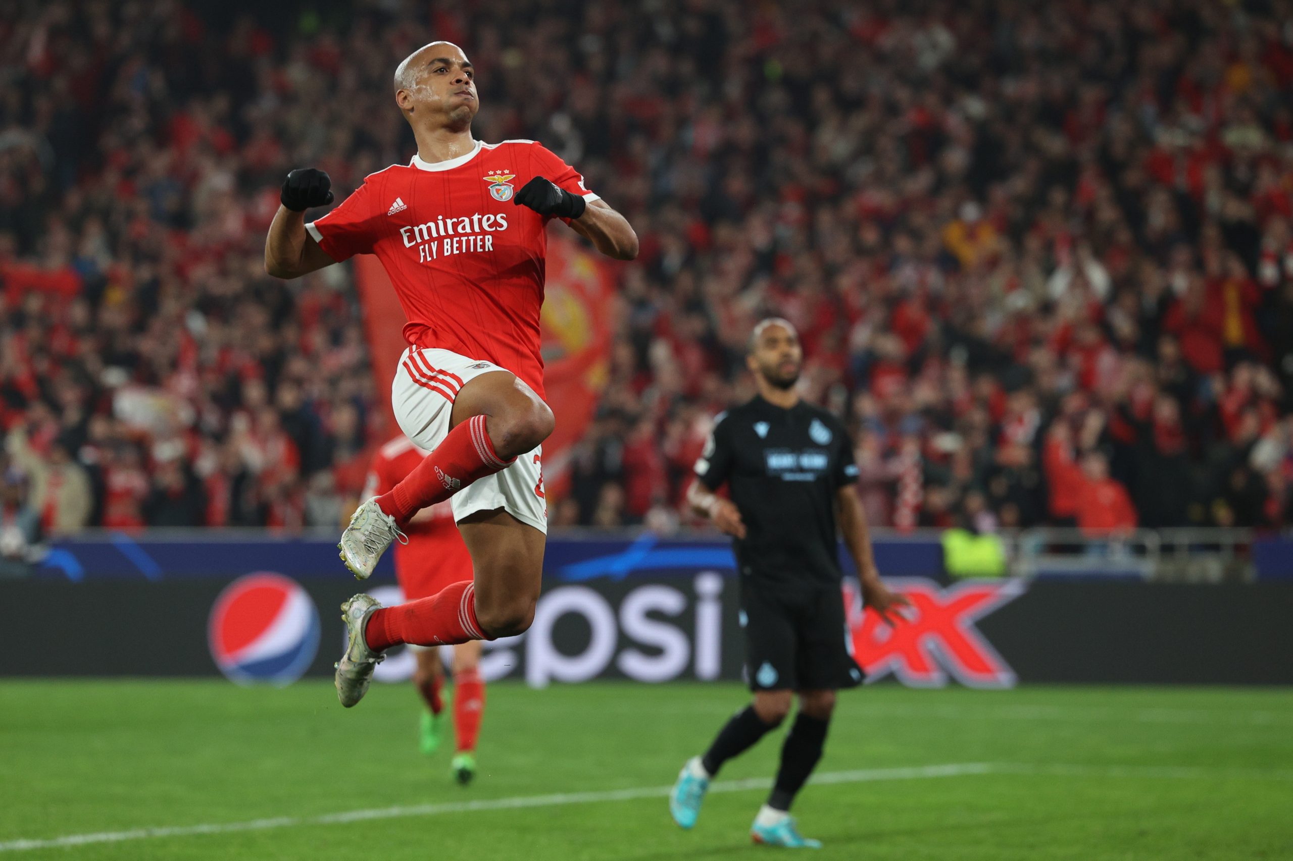Benfica goleia Club Brugge e confirma ‘quartos’ da Liga dos Campeões