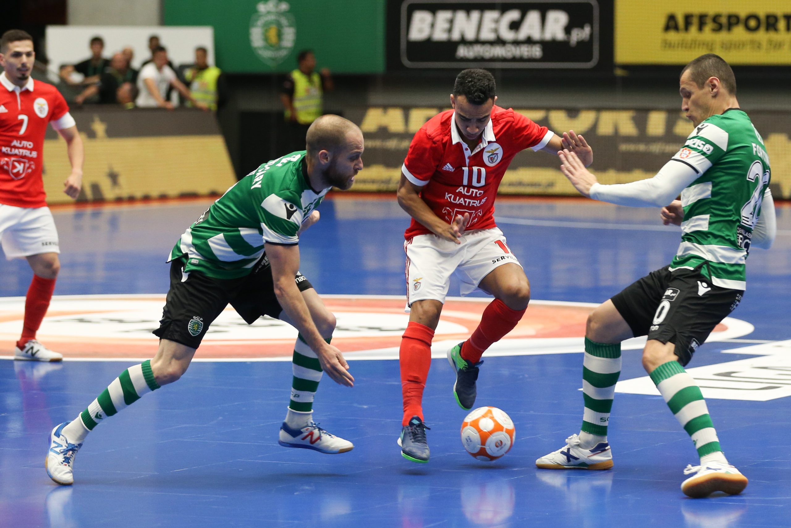 Futsal. Benfica e Sporting defrontam-se na última ronda no grupo da ‘Champions’