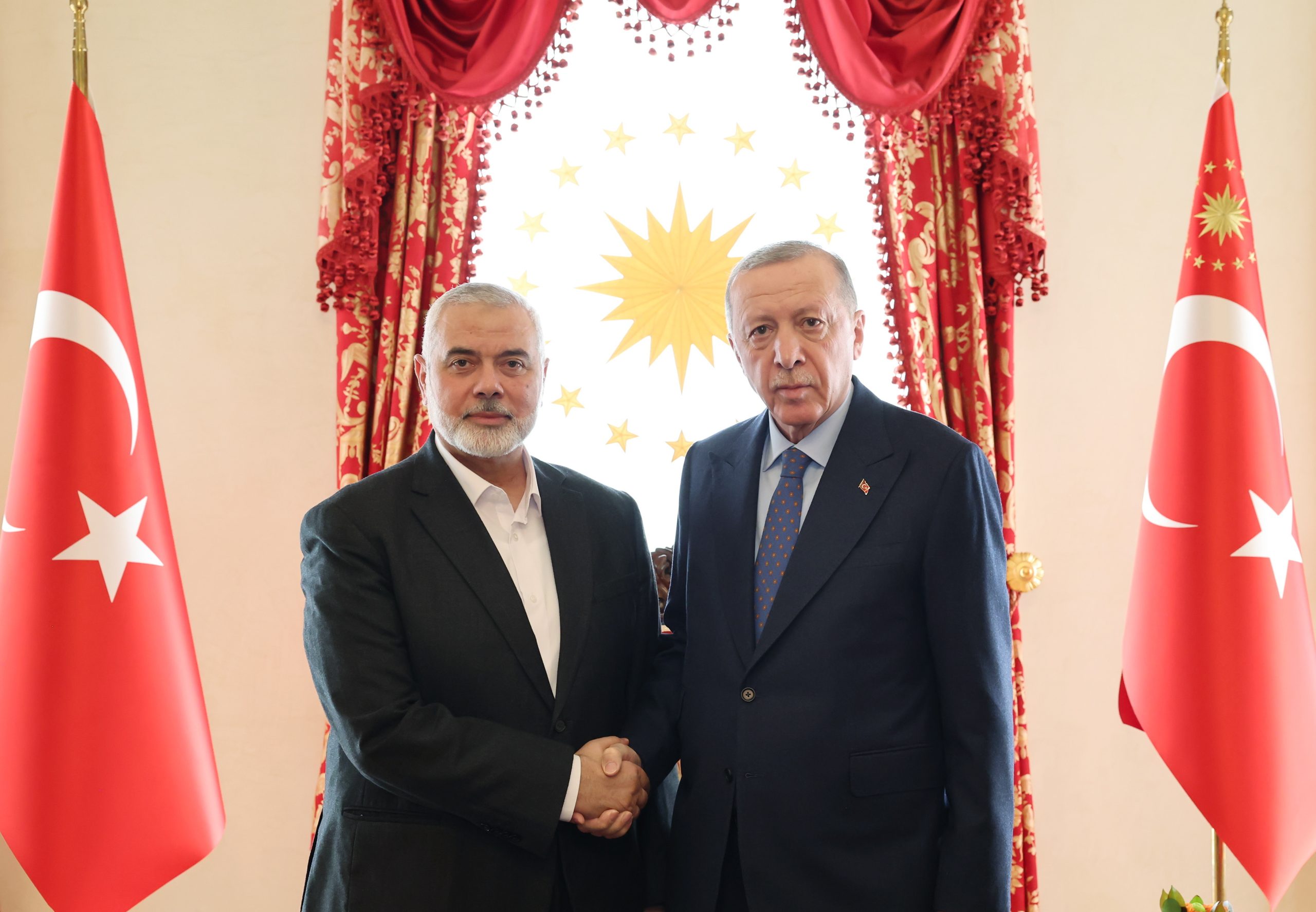 Erdogan pede unidade contra Israel após reunião com líder do Hamas