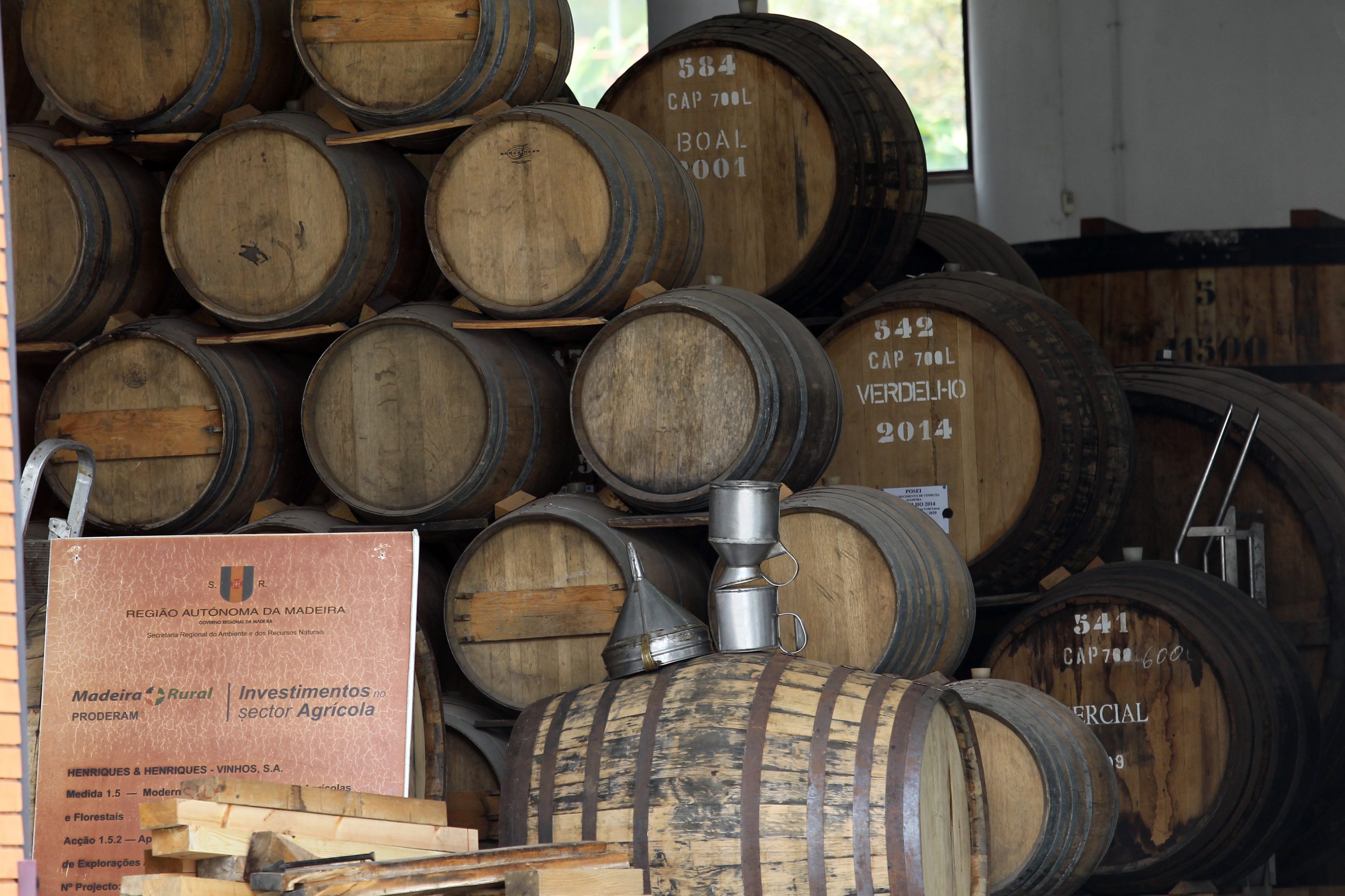 Bebeu-se mais Vinho da Madeira no primeiro semestre