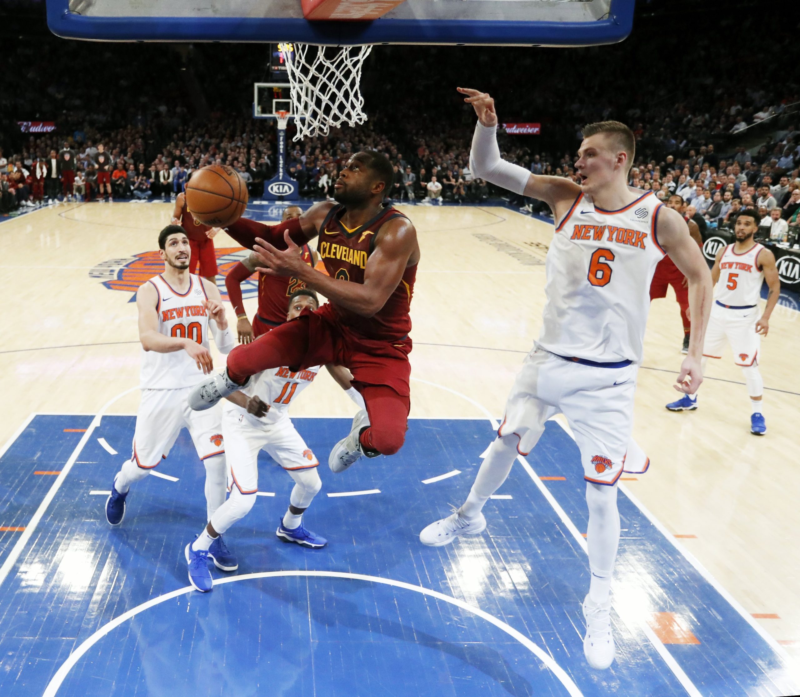 NBA: Cavaliers conseguem maior recuperação da temporada para vencerem Knicks