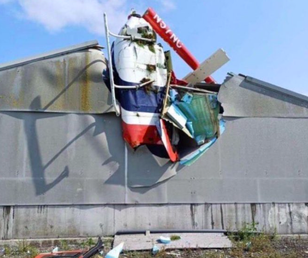 Helicóptero bate em edifício na Irlanda. Há várias vítimas