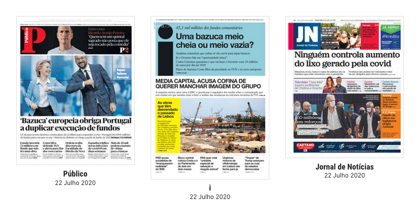 Revista de imprensa: A bazuca europeia que é tudo o que se queria, abaixo de tudo o que se pedia